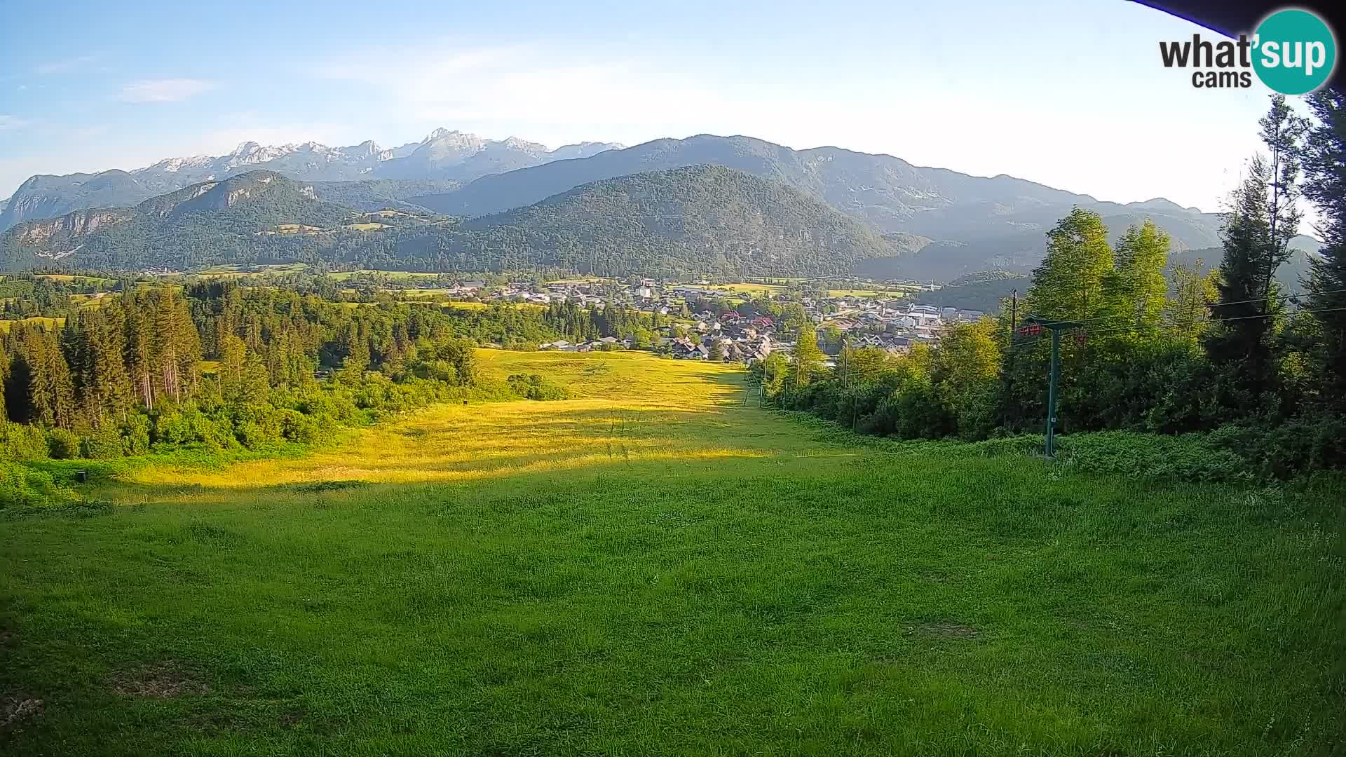 Webcam Bohinjska Bistrica – Vue en direct depuis la station de ski Kozji Hrbet