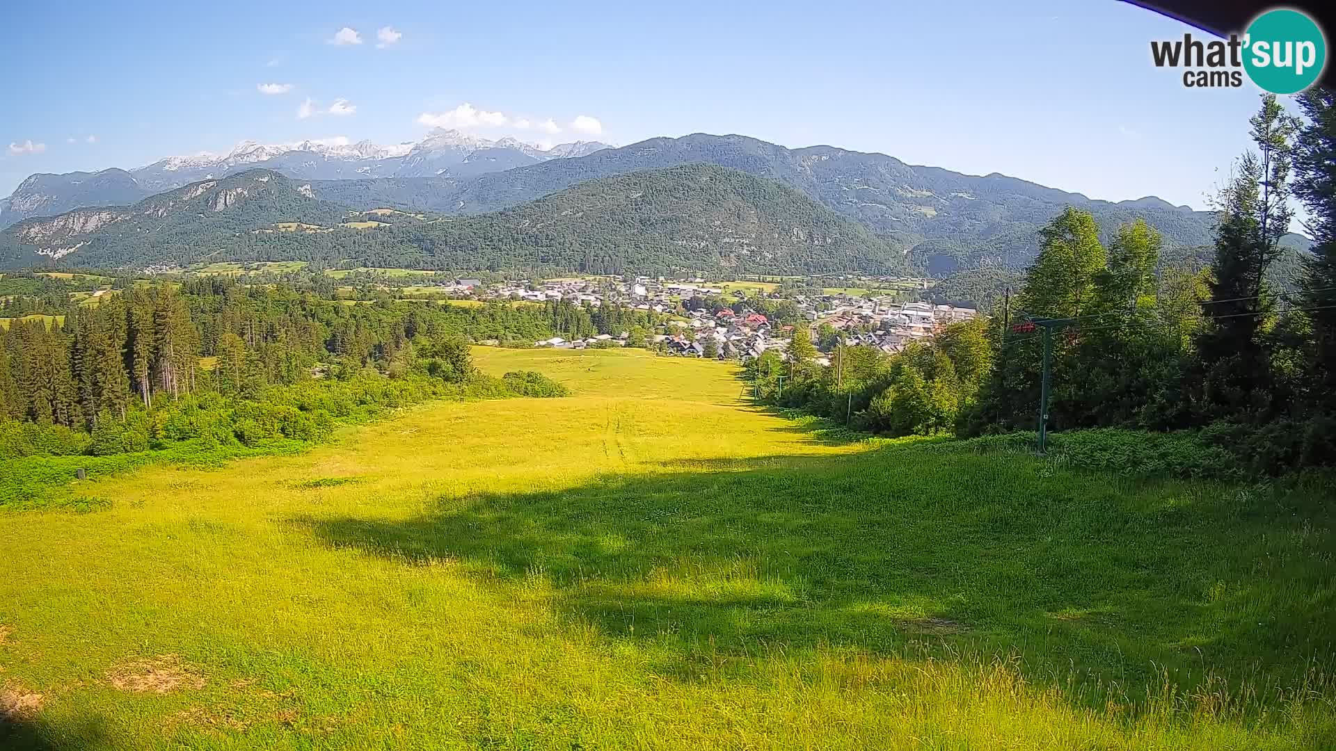 Webcam Bohinjska Bistrica – Vue en direct depuis la station de ski Kozji Hrbet