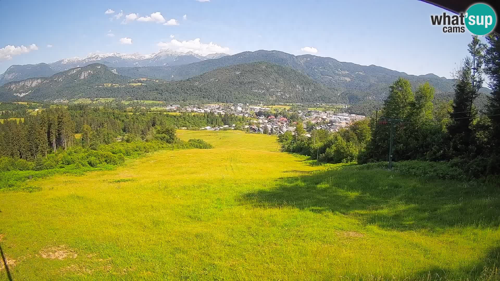 Webcam Bohinjska Bistrica – Vue en direct depuis la station de ski Kozji Hrbet