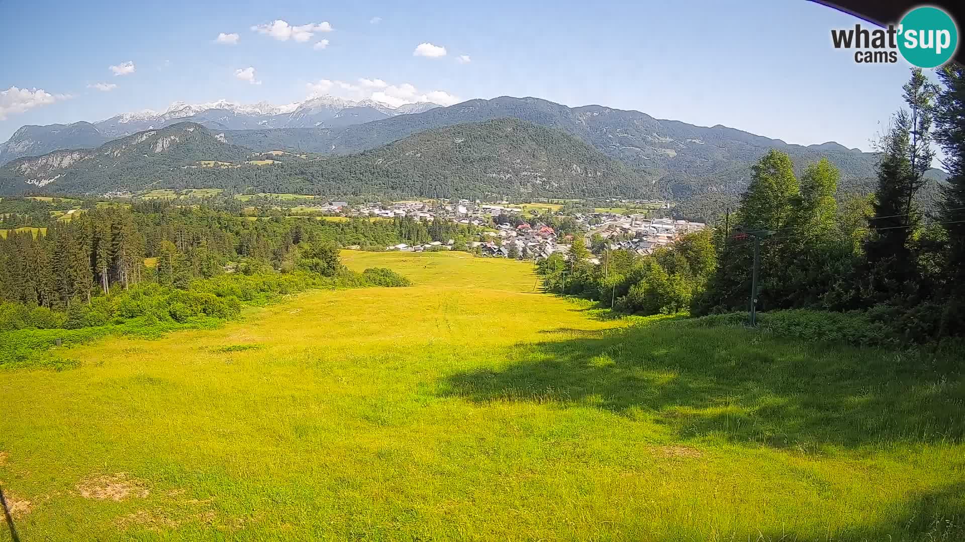 Webcam Bohinjska Bistrica – Vue en direct depuis la station de ski Kozji Hrbet
