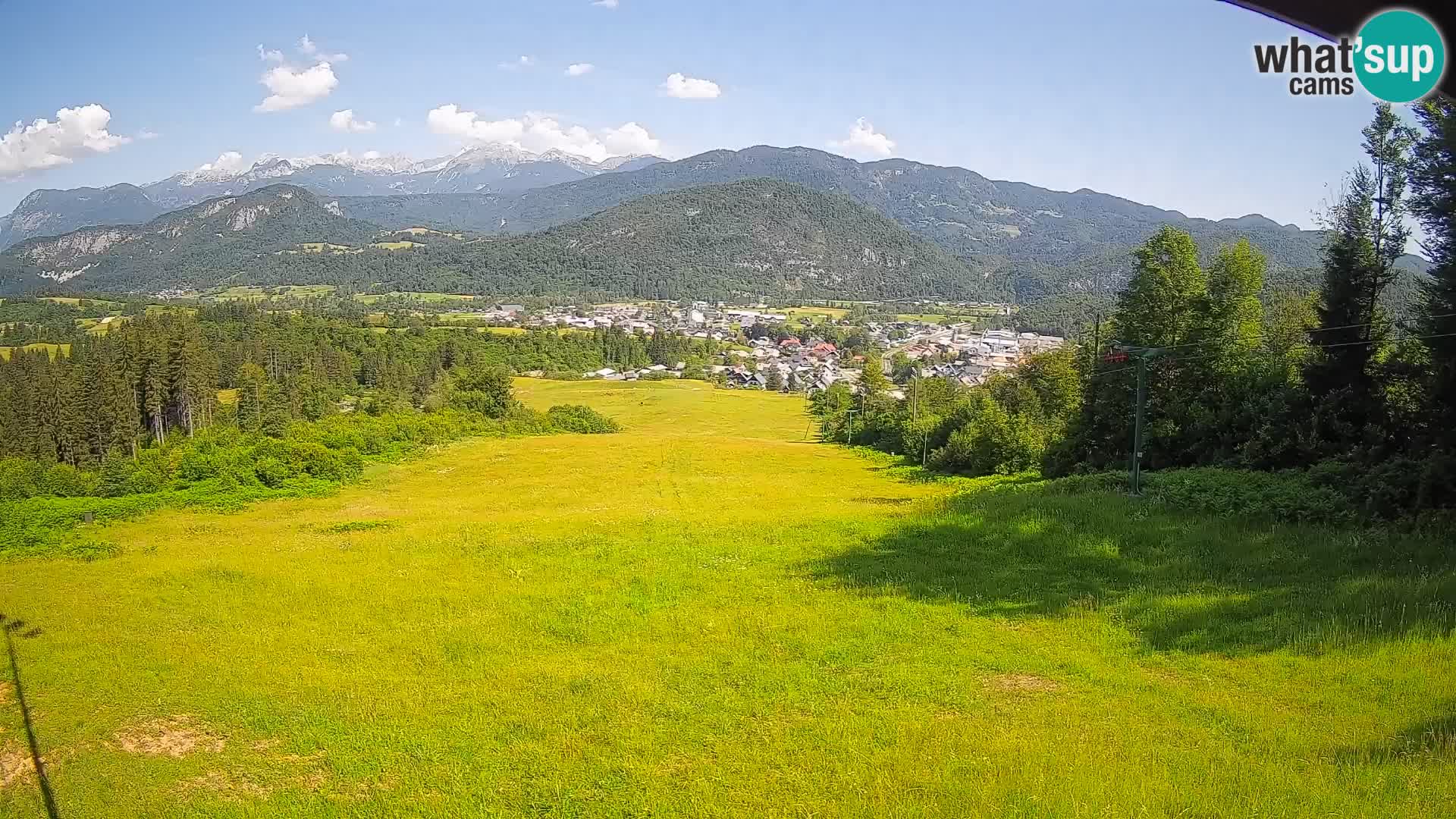 Webcam Bohinjska Bistrica – Live View from Kozji Hrbet Ski Station