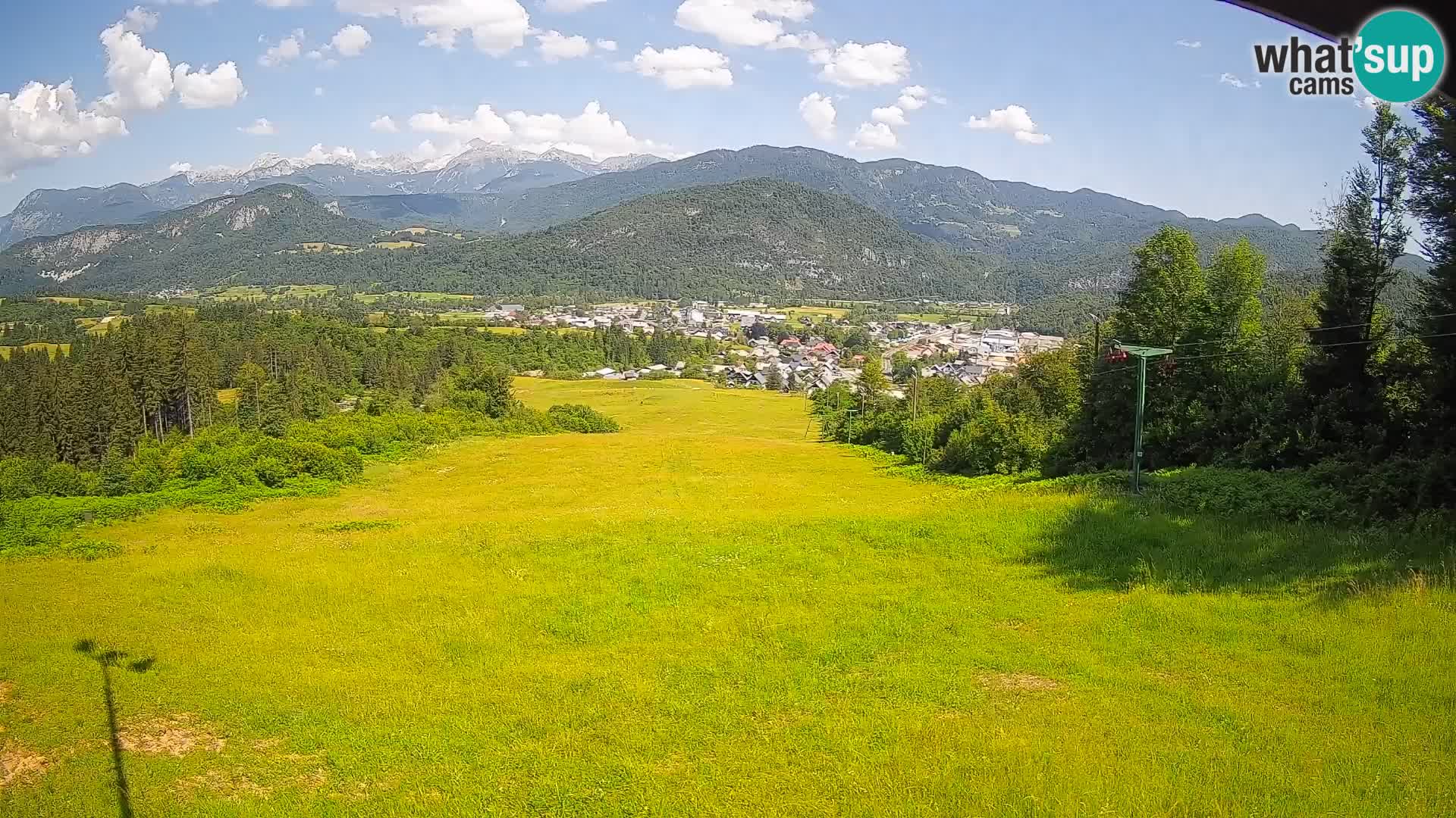 Webcam Bohinjska Bistrica – Vista live dalla stazione sciistica Kozji Hrbet