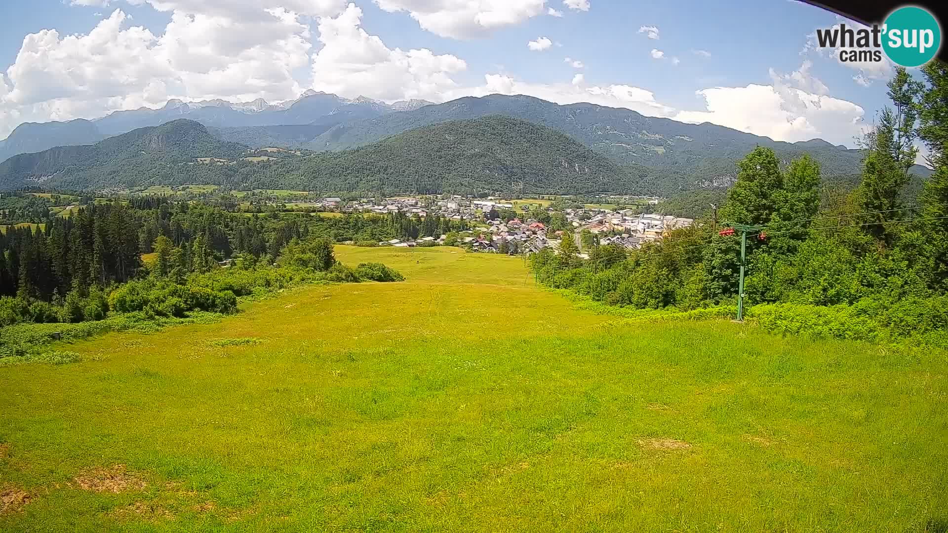 Webcam Bohinjska Bistrica – Live View from Kozji Hrbet Ski Station