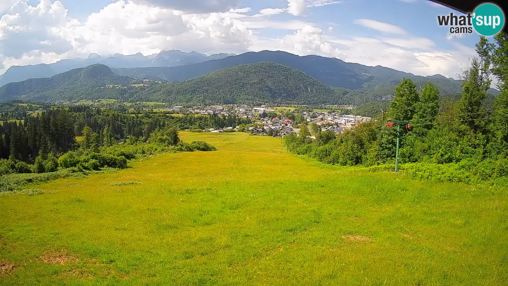 Webcam Bohinjska Bistrica – Vue en direct depuis la station de ski Kozji Hrbet
