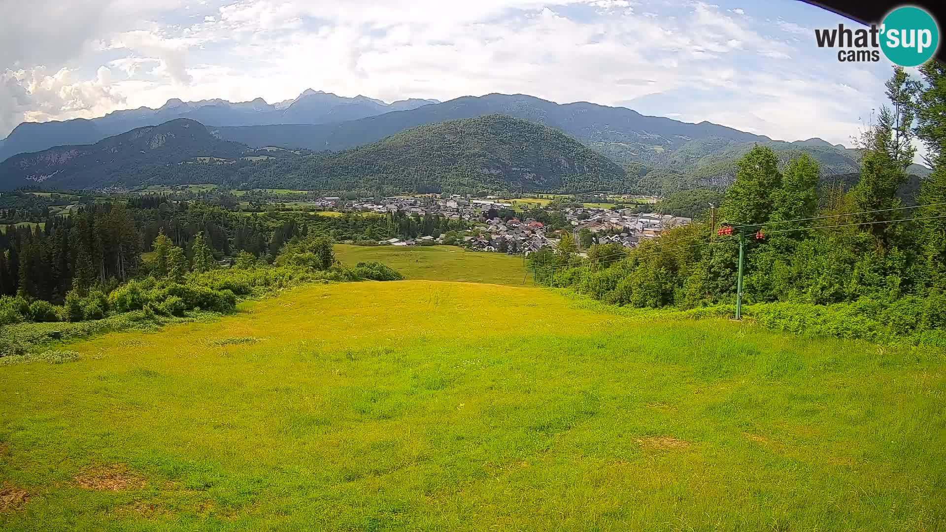 Webcam Bohinjska Bistrica – Live View from Kozji Hrbet Ski Station