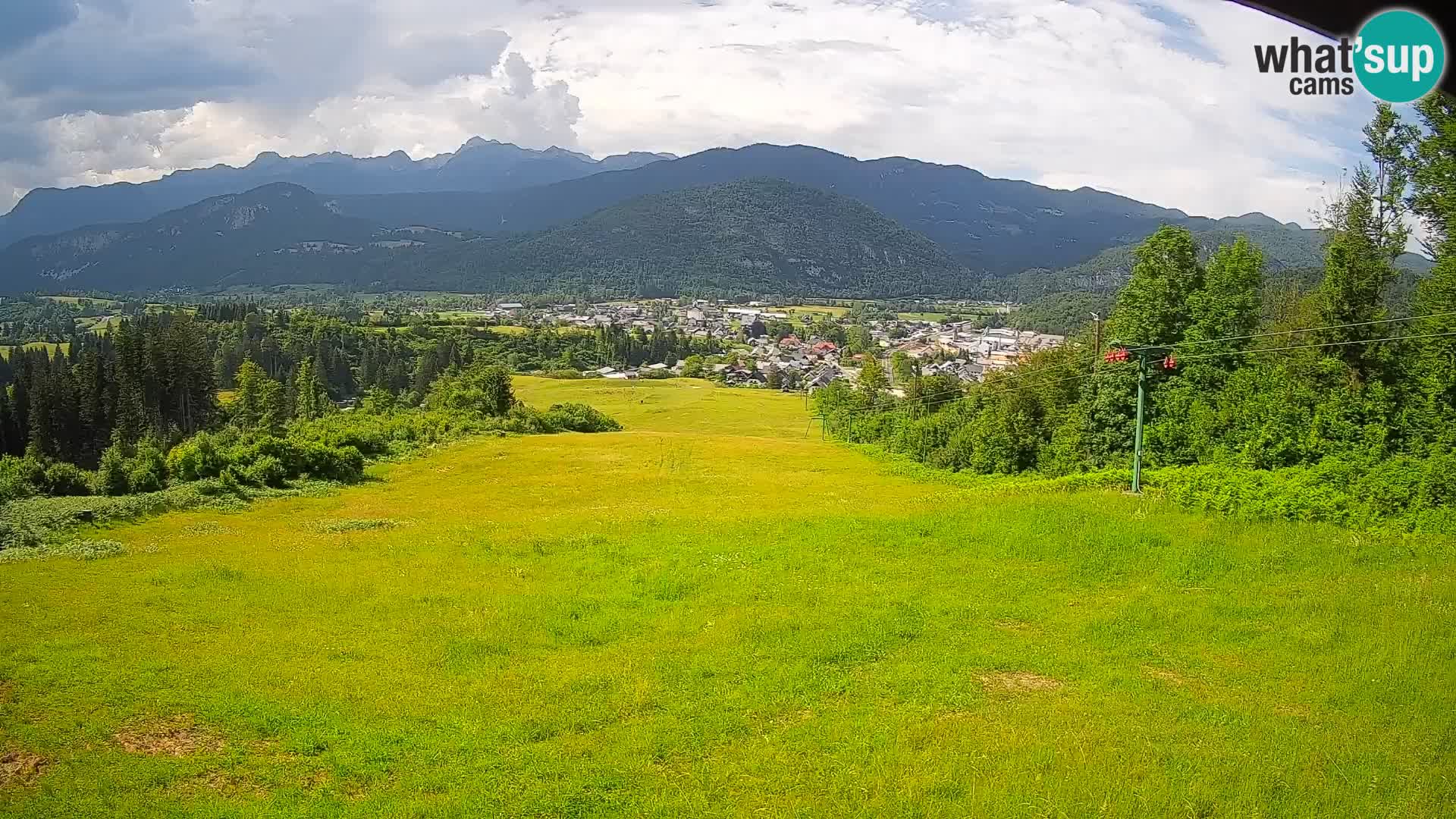 Webcam Bohinjska Bistrica – Live View from Kozji Hrbet Ski Station