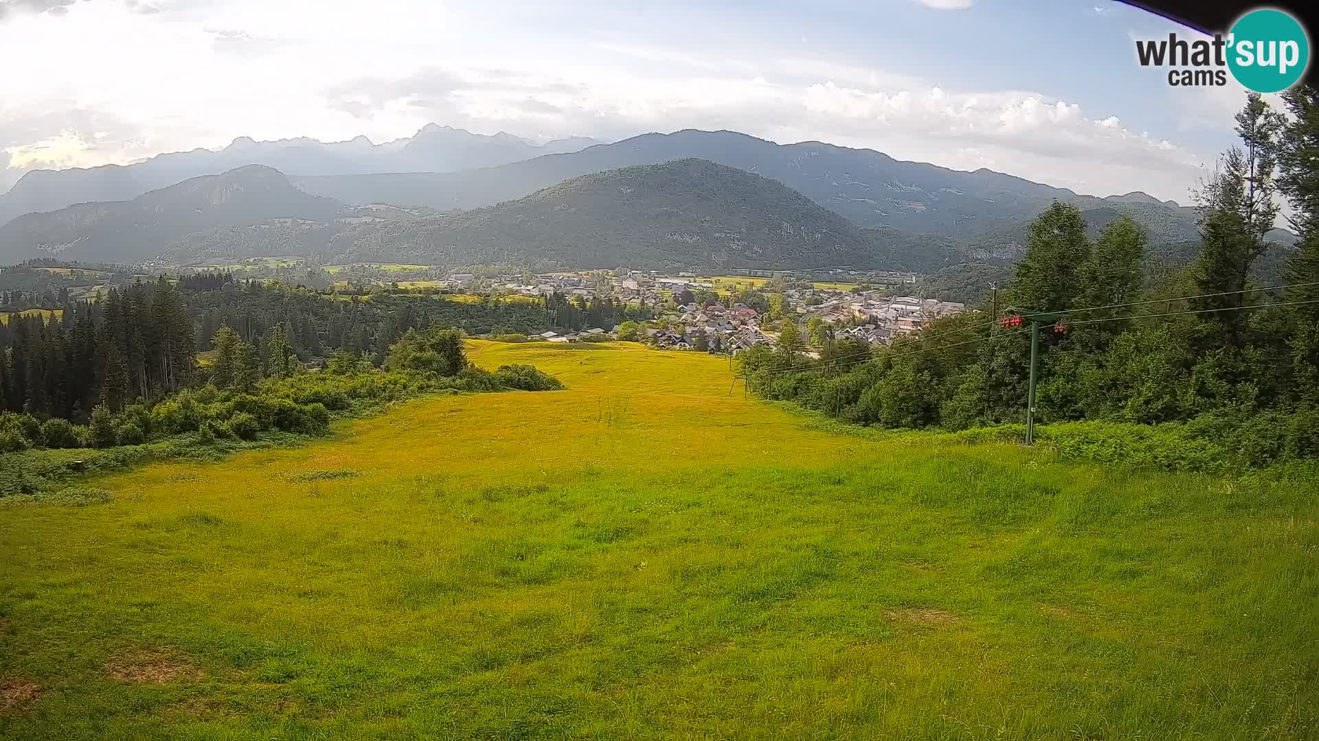 Webcam Bohinjska Bistrica – Live View from Kozji Hrbet Ski Station