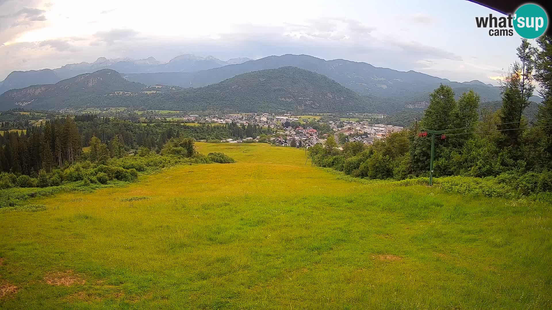 Webcam Bohinjska Bistrica – Live View from Kozji Hrbet Ski Station