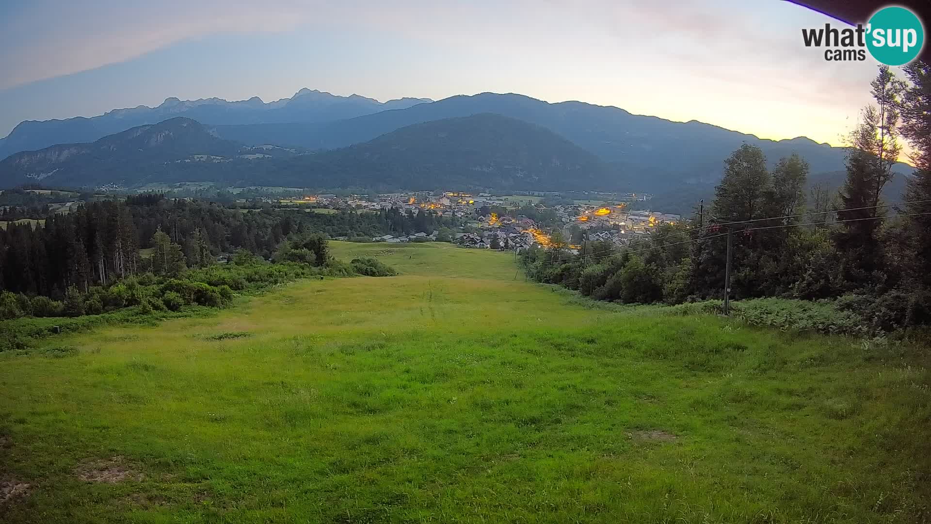 Webcam Bohinjska Bistrica – Live View from Kozji Hrbet Ski Station