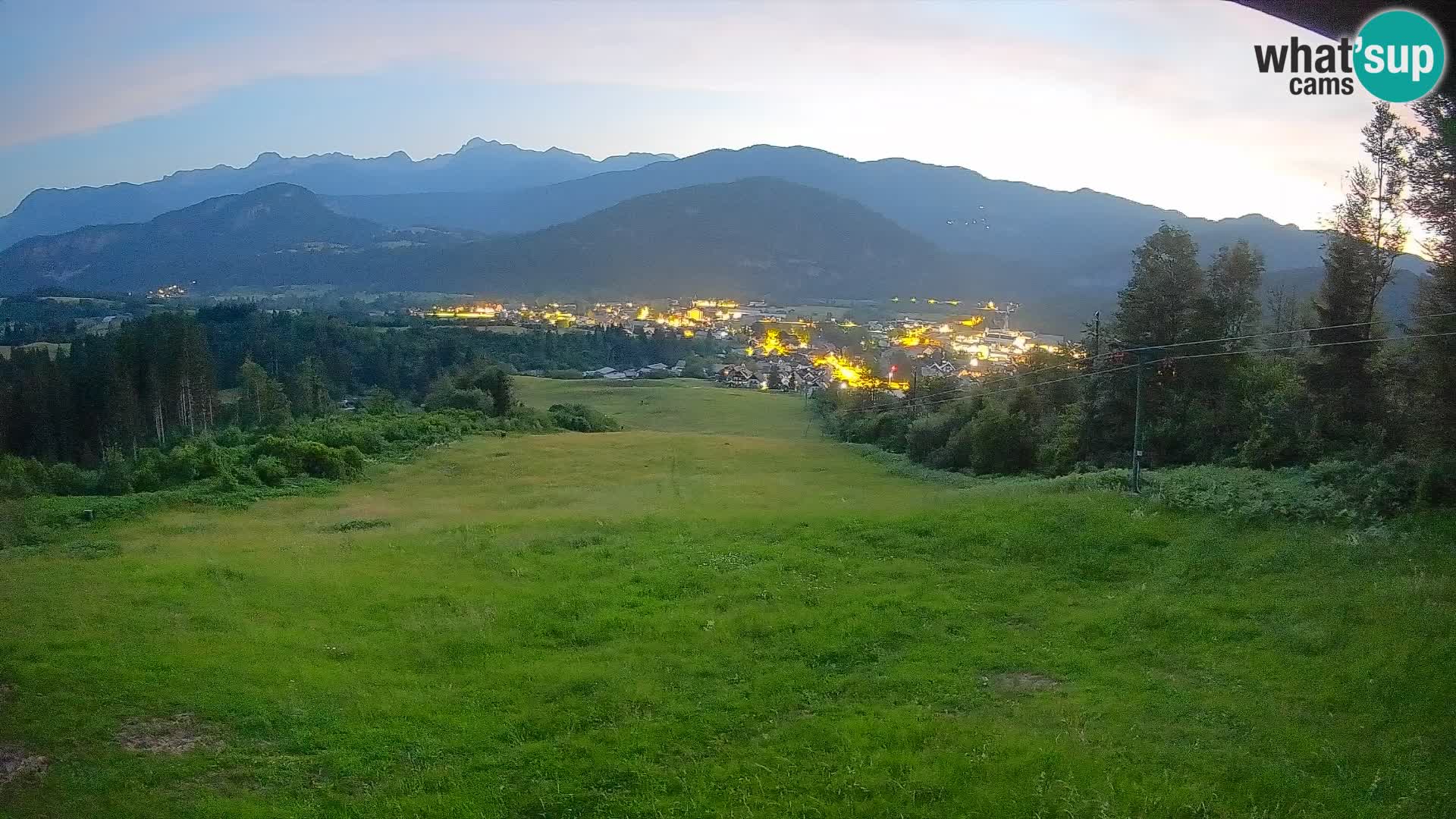 Webcam Bohinjska Bistrica – Live View from Kozji Hrbet Ski Station