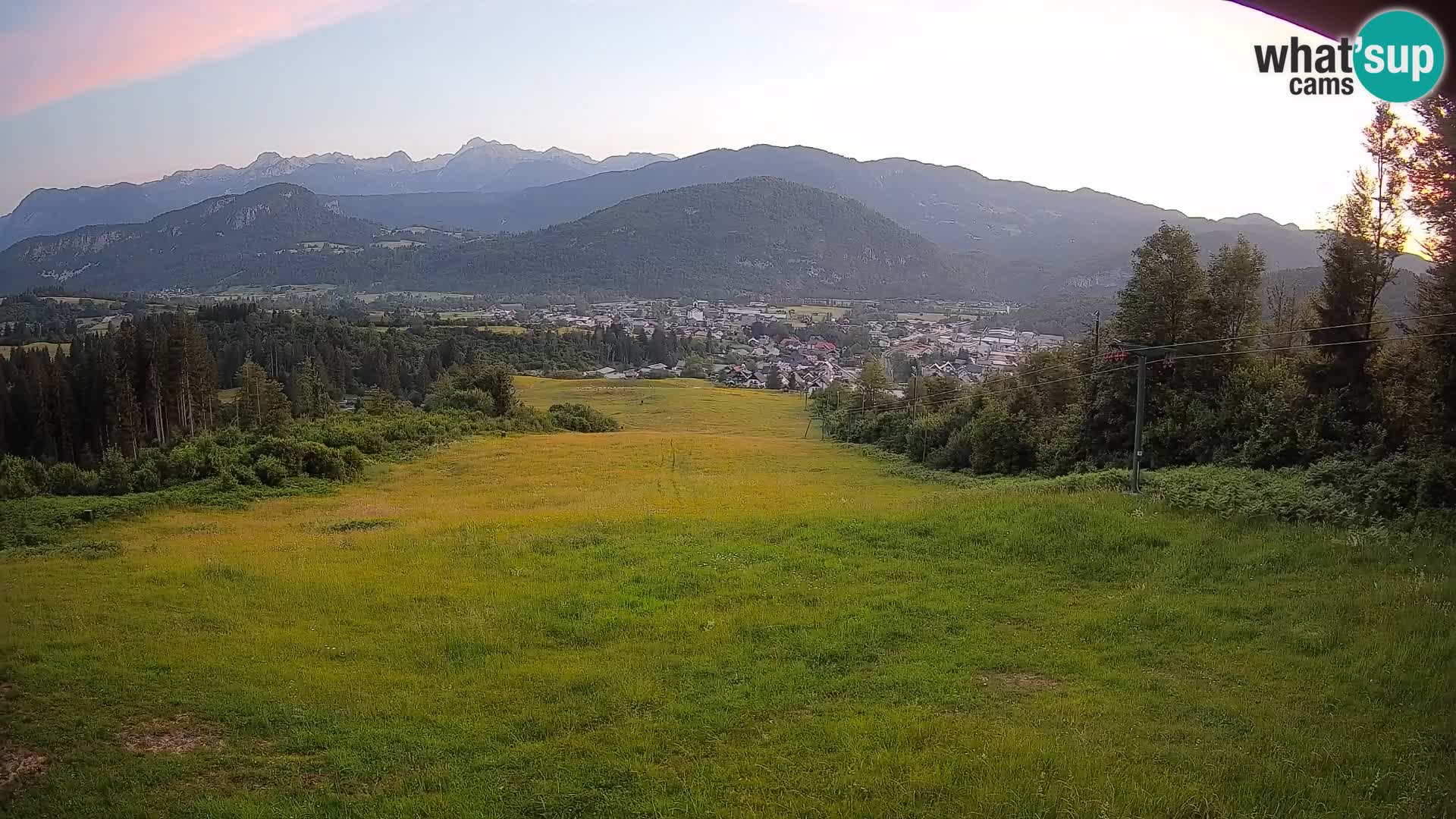 Webcam Bohinjska Bistrica – Live View from Kozji Hrbet Ski Station