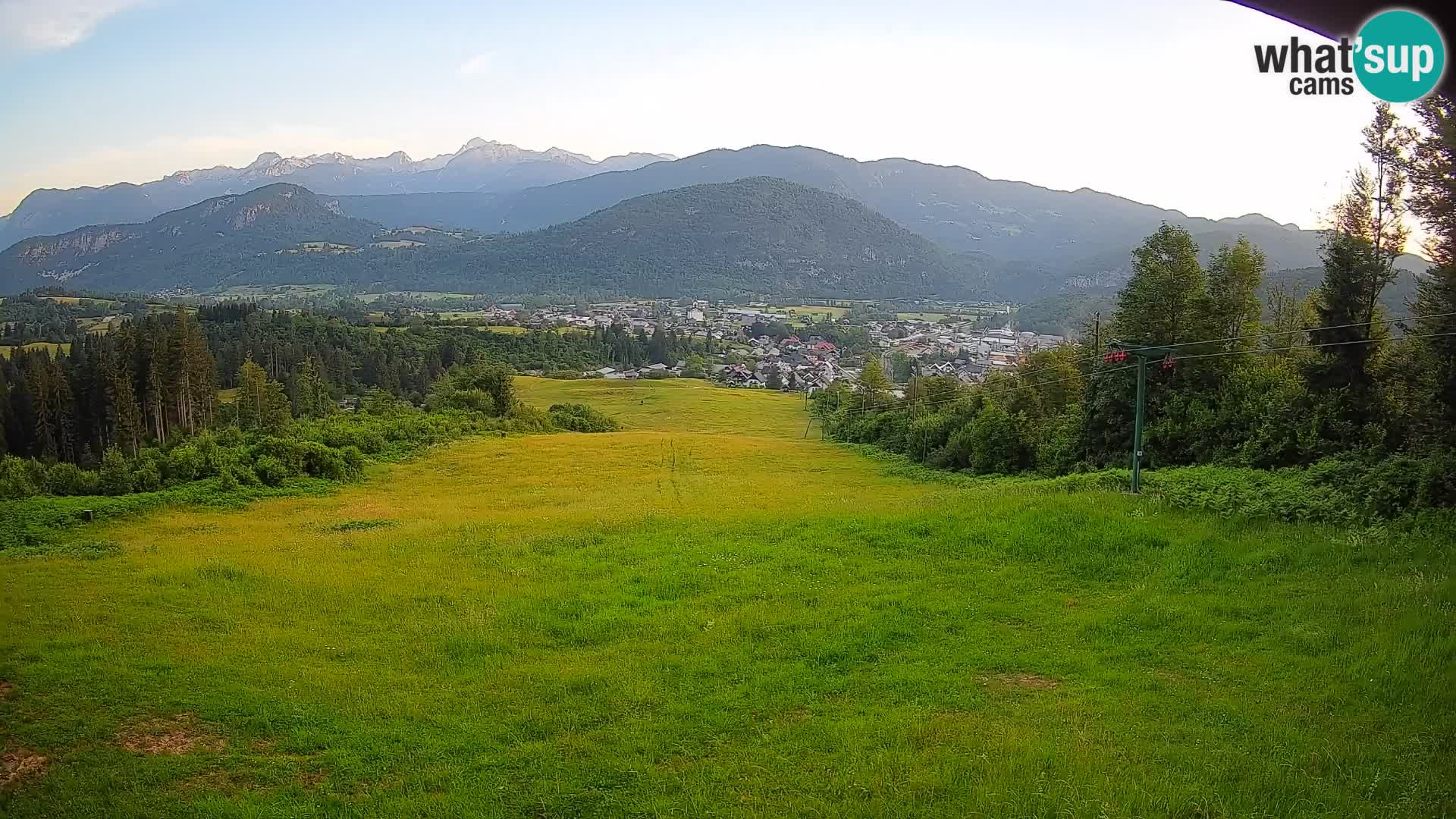 Webcam Bohinjska Bistrica – Live View from Kozji Hrbet Ski Station