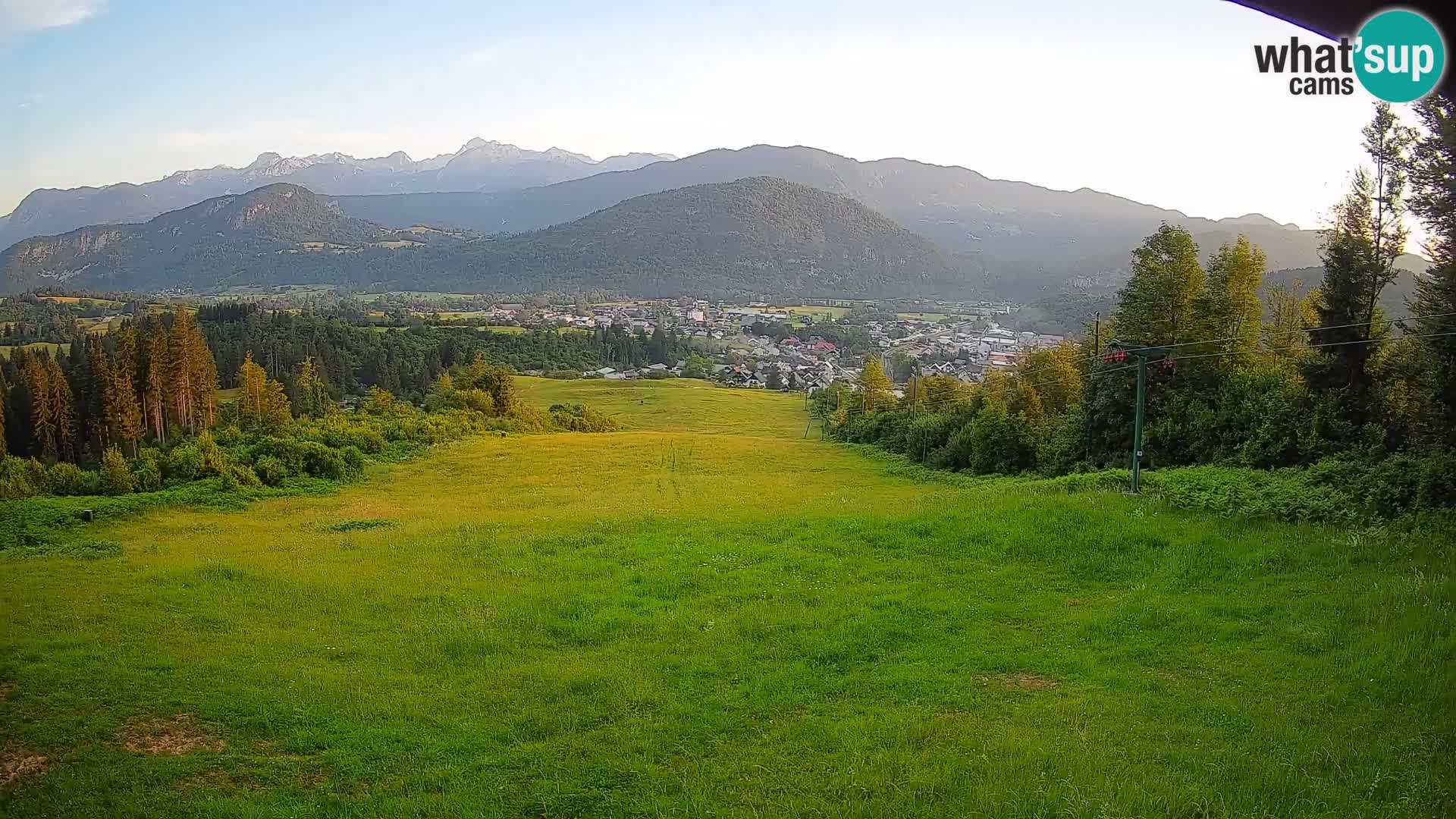 Webcam Bohinjska Bistrica – Live View from Kozji Hrbet Ski Station