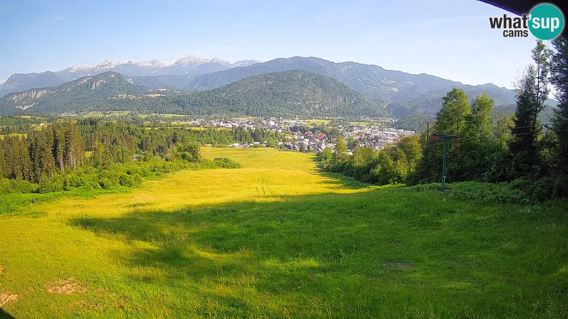 Cámara en vivo Bohinjska Bistrica – Vista en directo desde la estación de esquí Kozji Hrbet