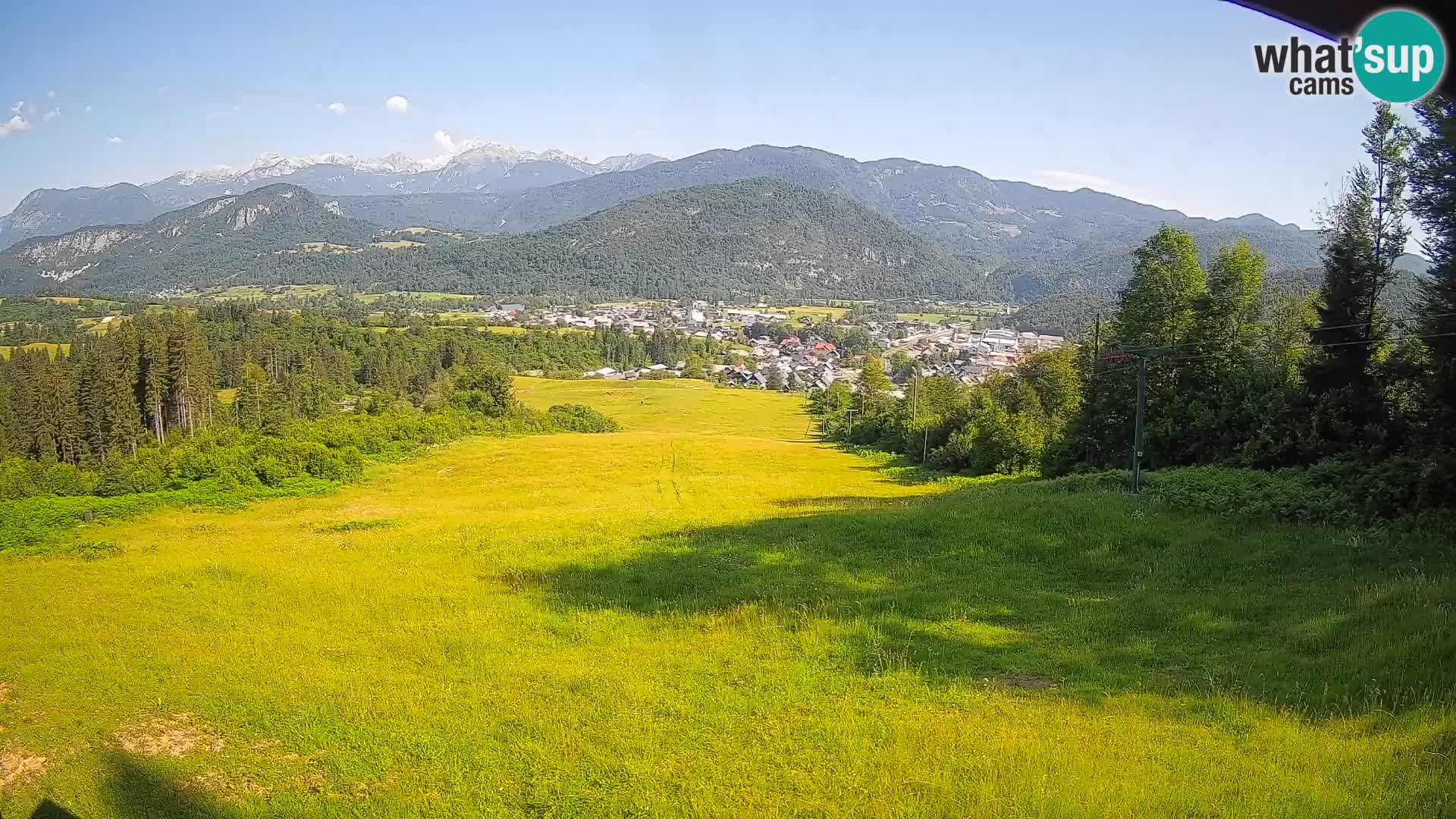 Cámara en vivo Bohinjska Bistrica – Vista en directo desde la estación de esquí Kozji Hrbet