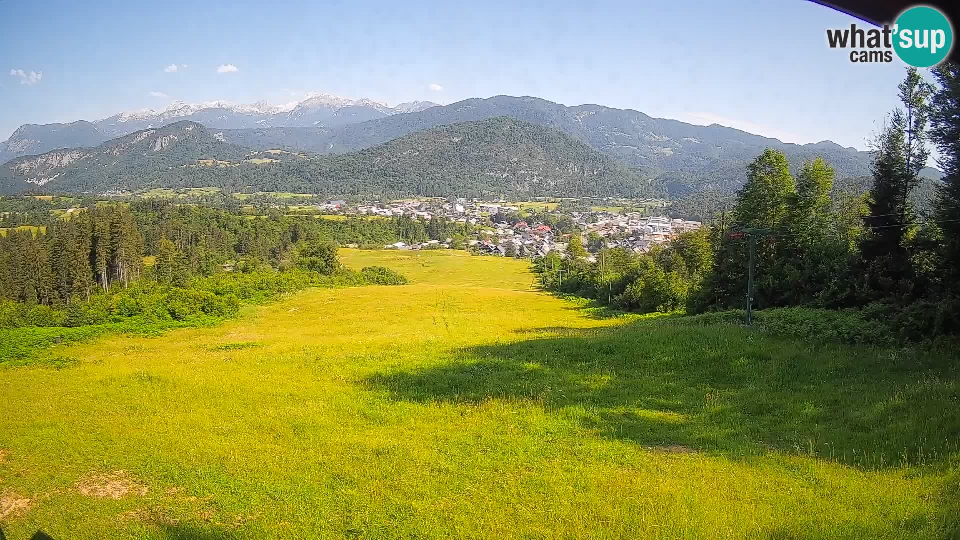 Cámara en vivo Bohinjska Bistrica – Vista en directo desde la estación de esquí Kozji Hrbet