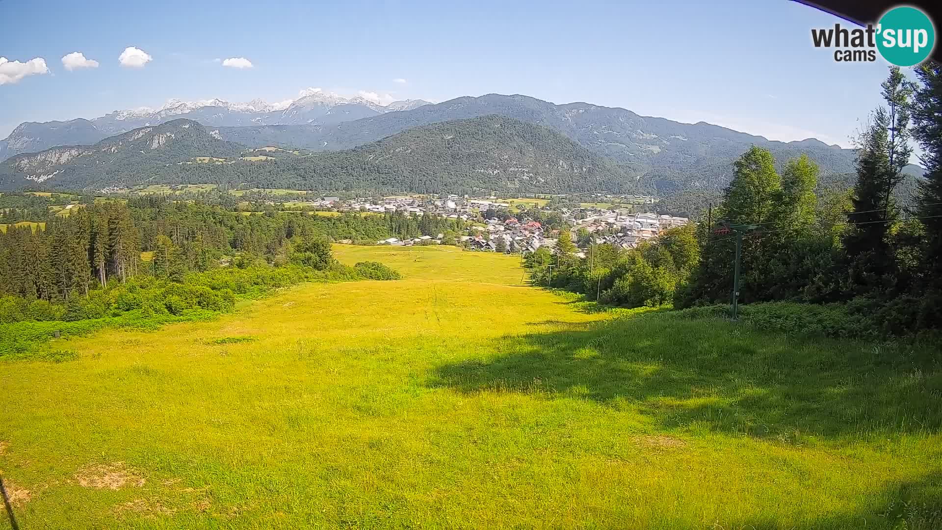 Webcam Bohinjska Bistrica – Vue en direct depuis la station de ski Kozji Hrbet