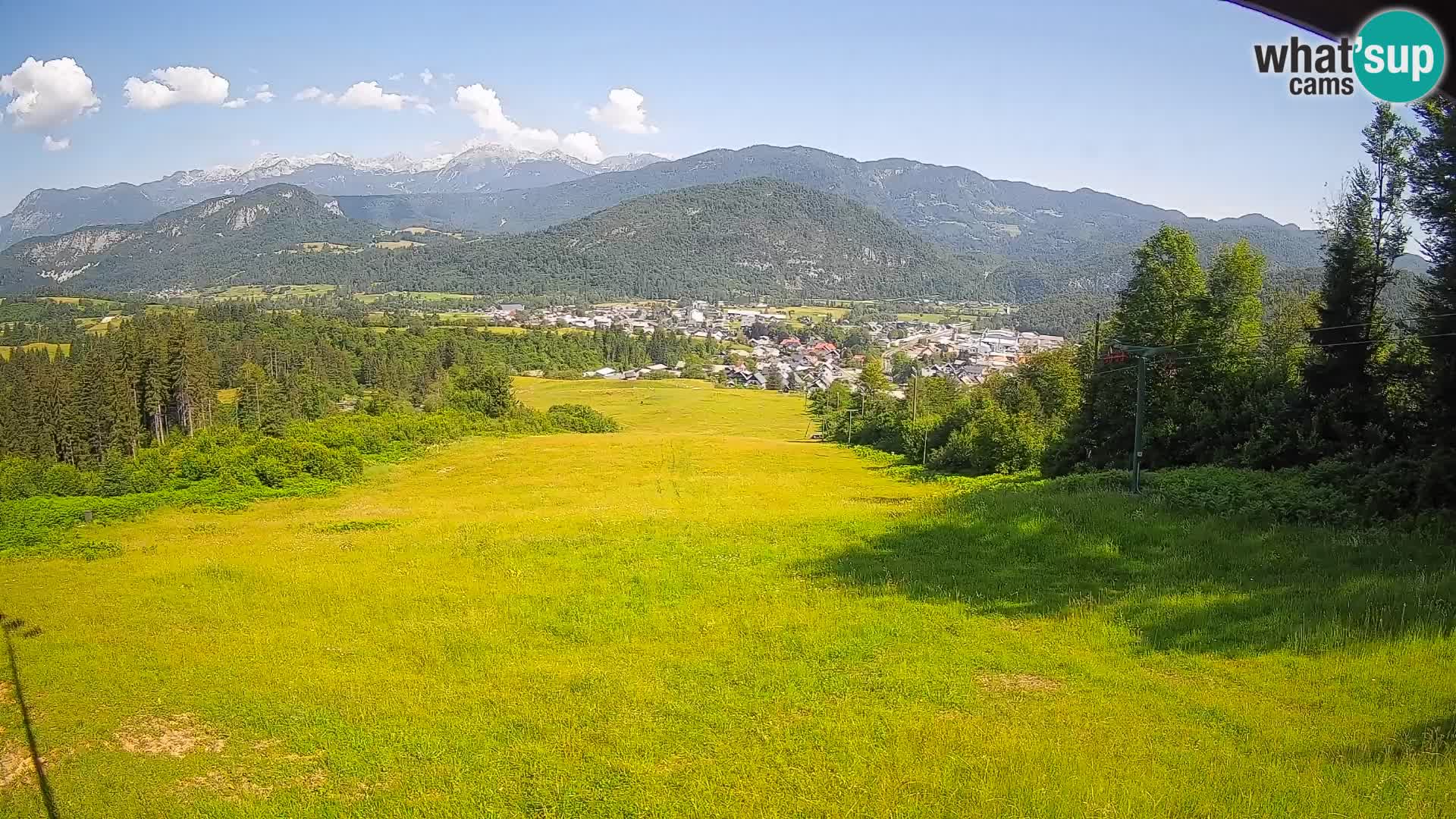 Webcam Bohinjska Bistrica – Live View from Kozji Hrbet Ski Station