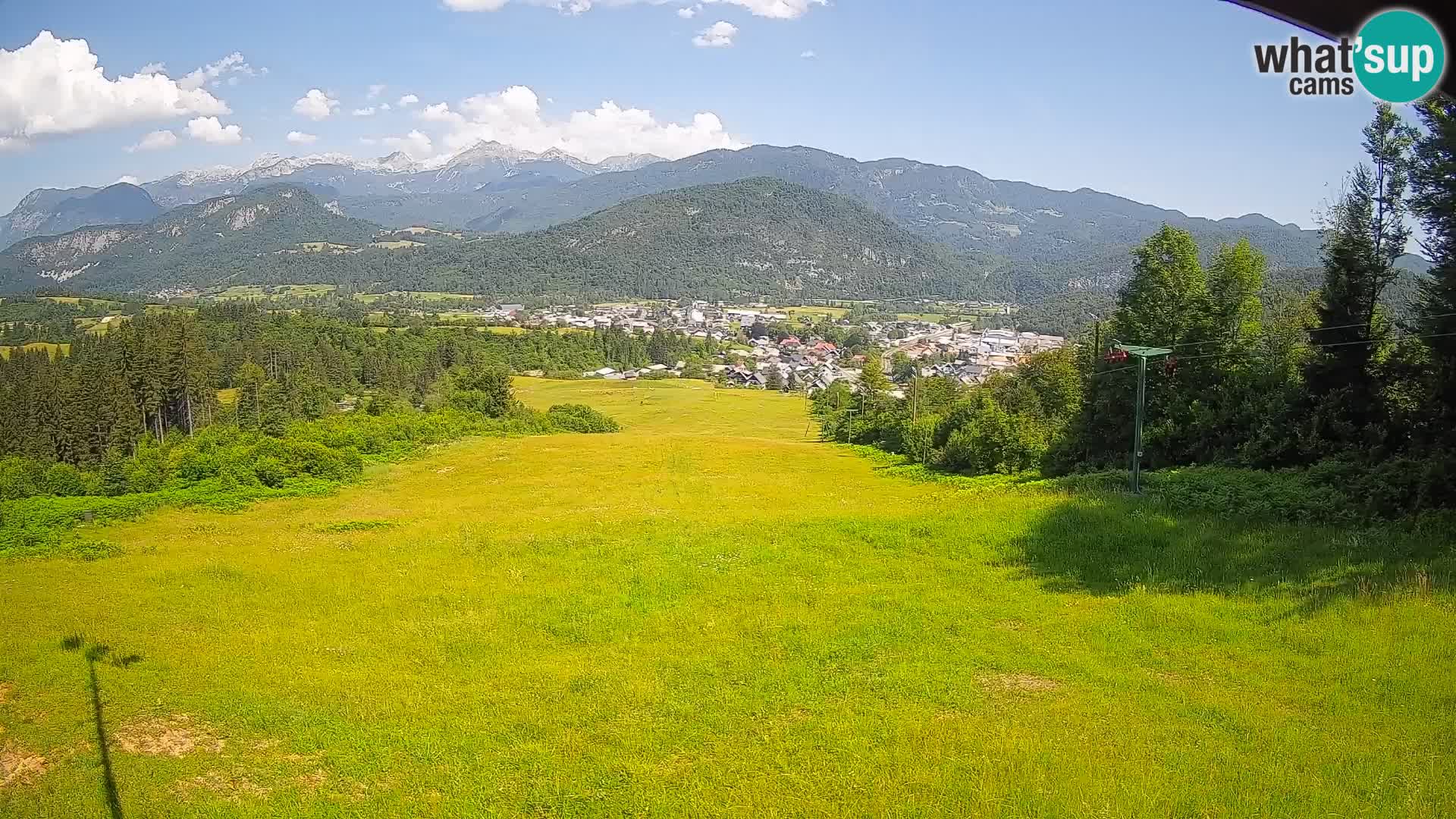 Webcam Bohinjska Bistrica – Vue en direct depuis la station de ski Kozji Hrbet