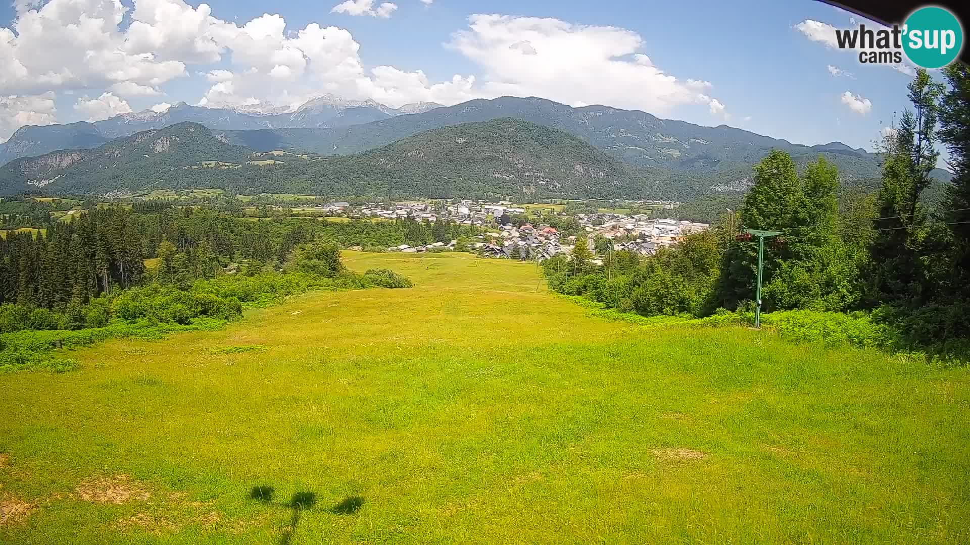 Webcam Bohinjska Bistrica – Vue en direct depuis la station de ski Kozji Hrbet