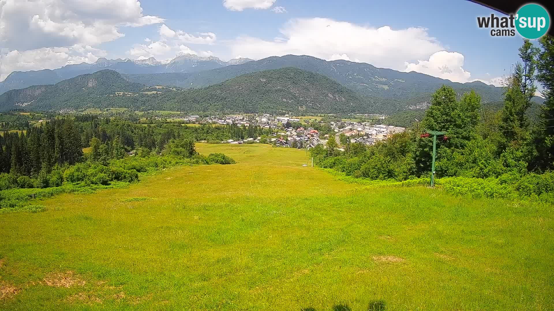 Webcam Bohinjska Bistrica – Live View from Kozji Hrbet Ski Station