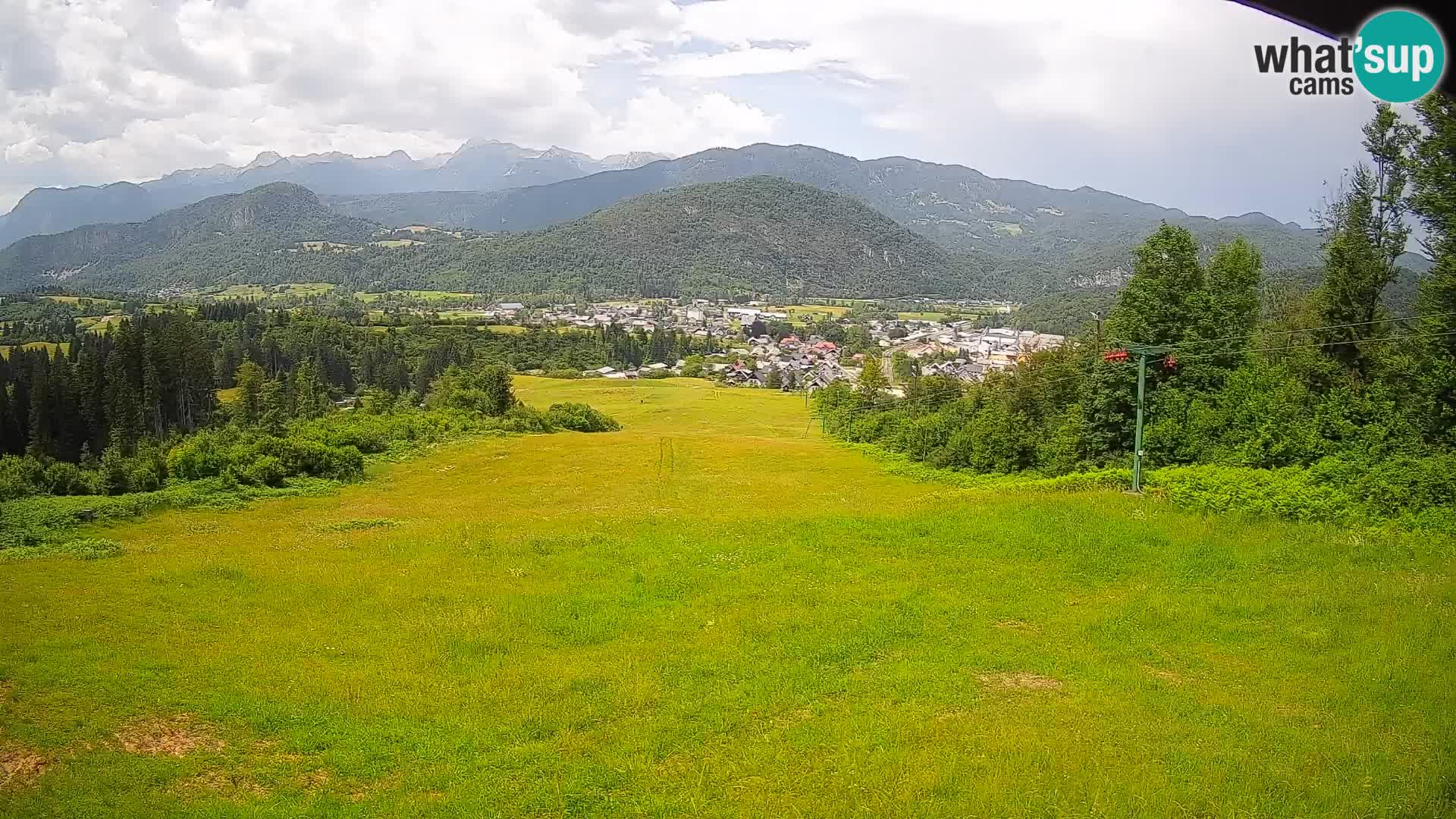 Webcam Bohinjska Bistrica – Live View from Kozji Hrbet Ski Station