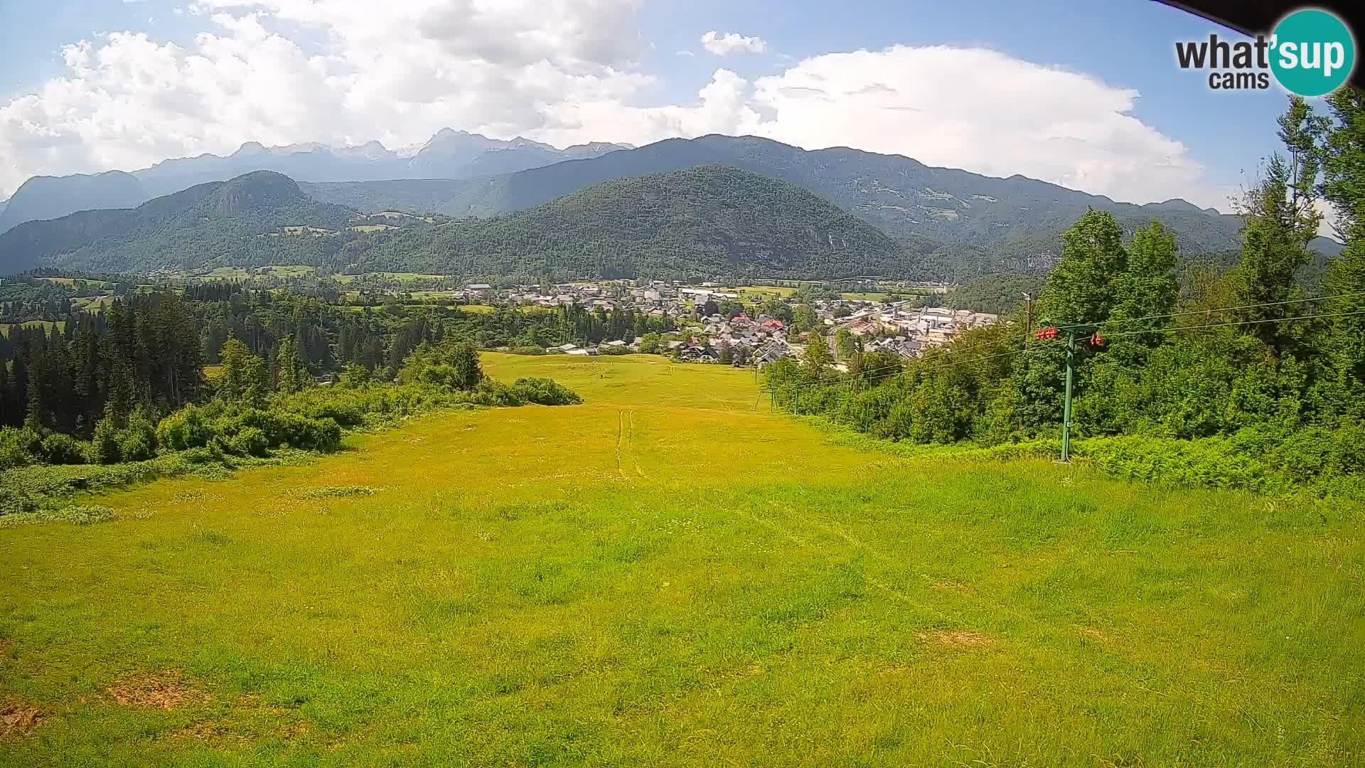 Webcam Bohinjska Bistrica – Vista live dalla stazione sciistica Kozji Hrbet