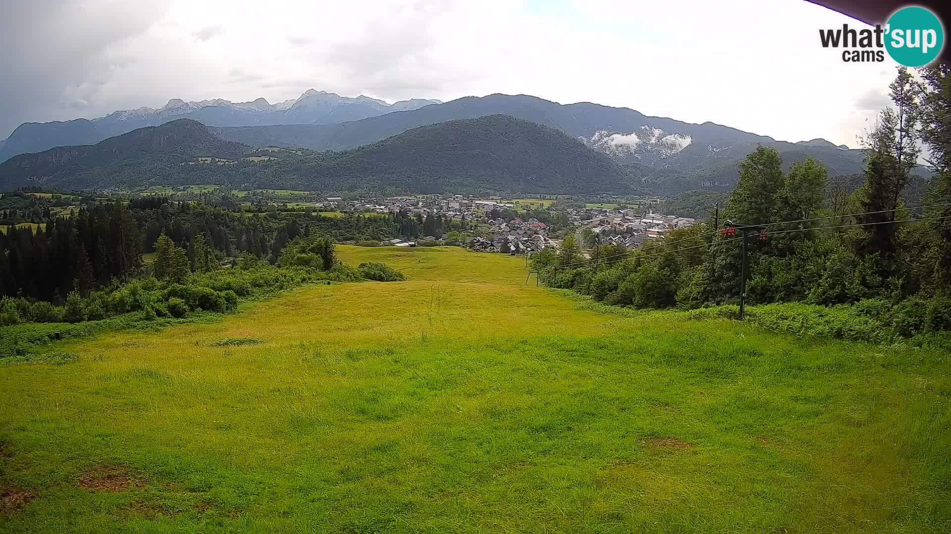 Webcam Bohinjska Bistrica – Live View from Kozji Hrbet Ski Station