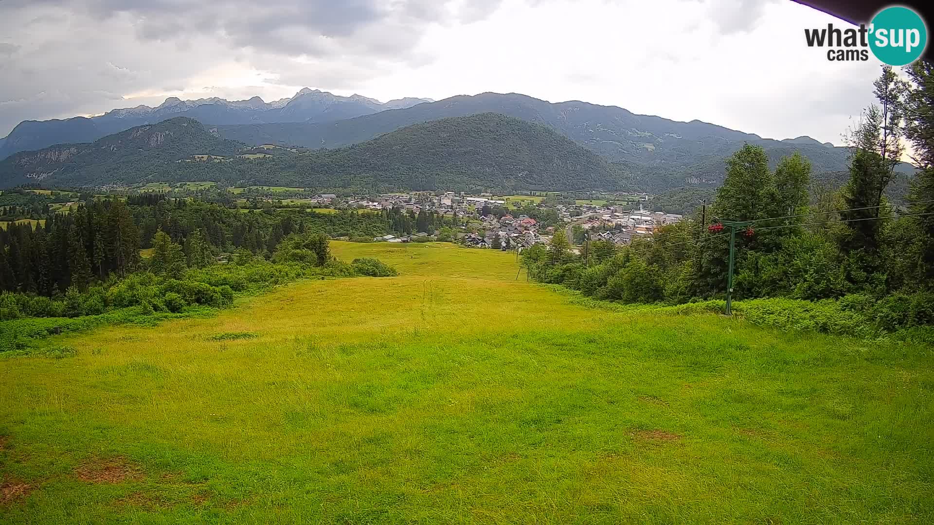 Webcam Bohinjska Bistrica – Live View from Kozji Hrbet Ski Station