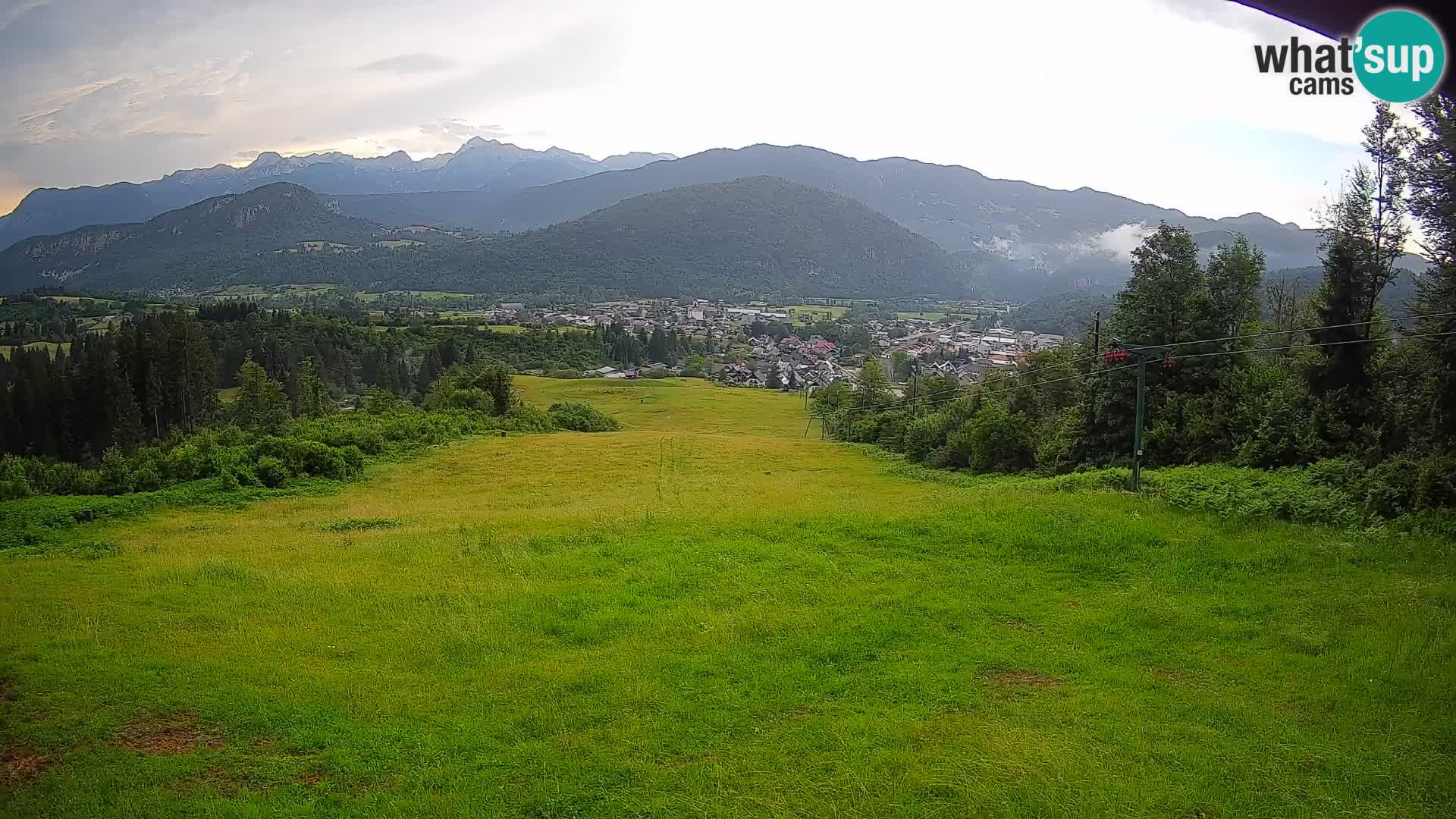 Webcam Bohinjska Bistrica – Live View from Kozji Hrbet Ski Station