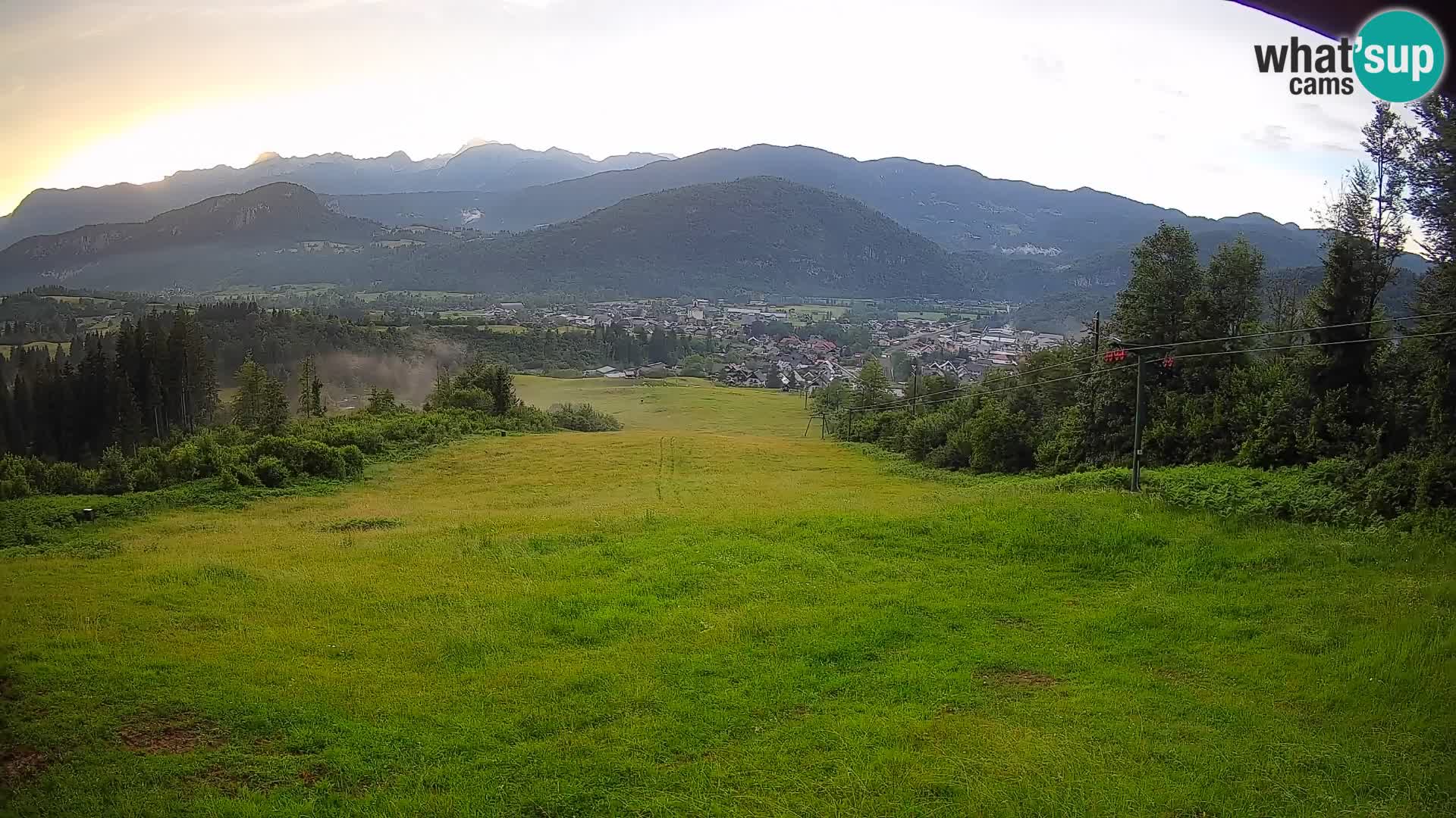 Webcam Bohinjska Bistrica – Live View from Kozji Hrbet Ski Station