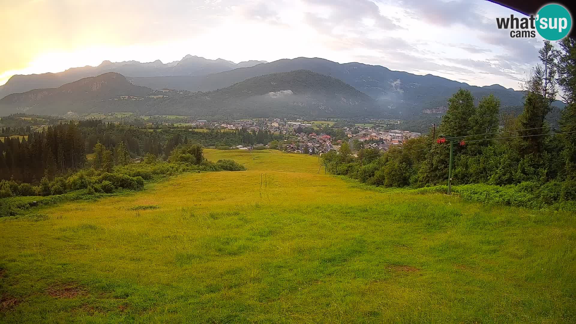 Webcam Bohinjska Bistrica – Live View from Kozji Hrbet Ski Station