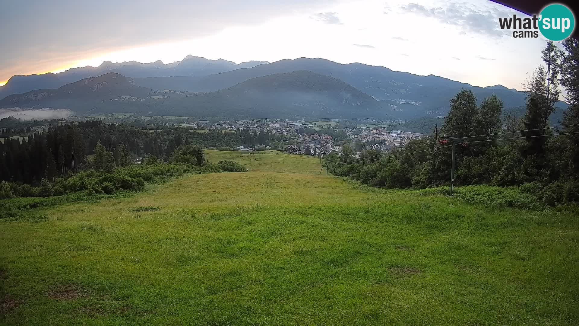 Webcam Bohinjska Bistrica – Live View from Kozji Hrbet Ski Station