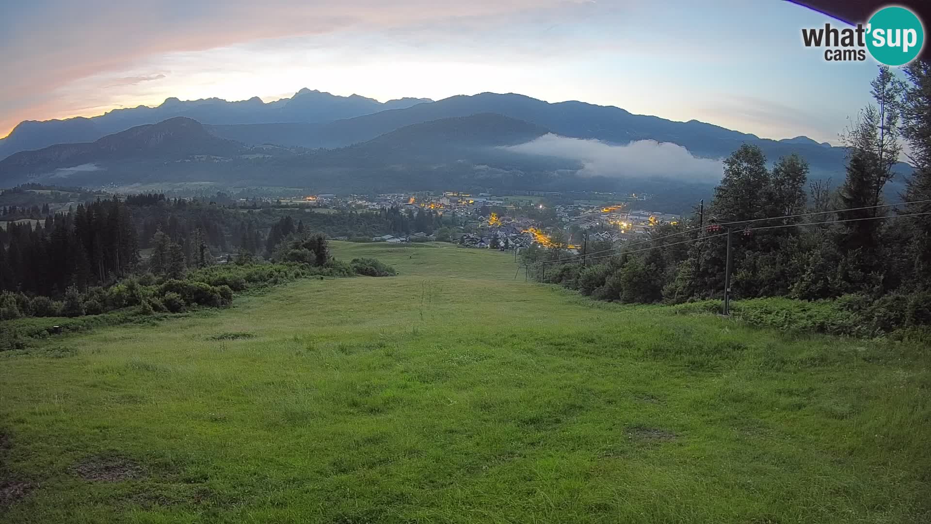 Webcam Bohinjska Bistrica – Live View from Kozji Hrbet Ski Station