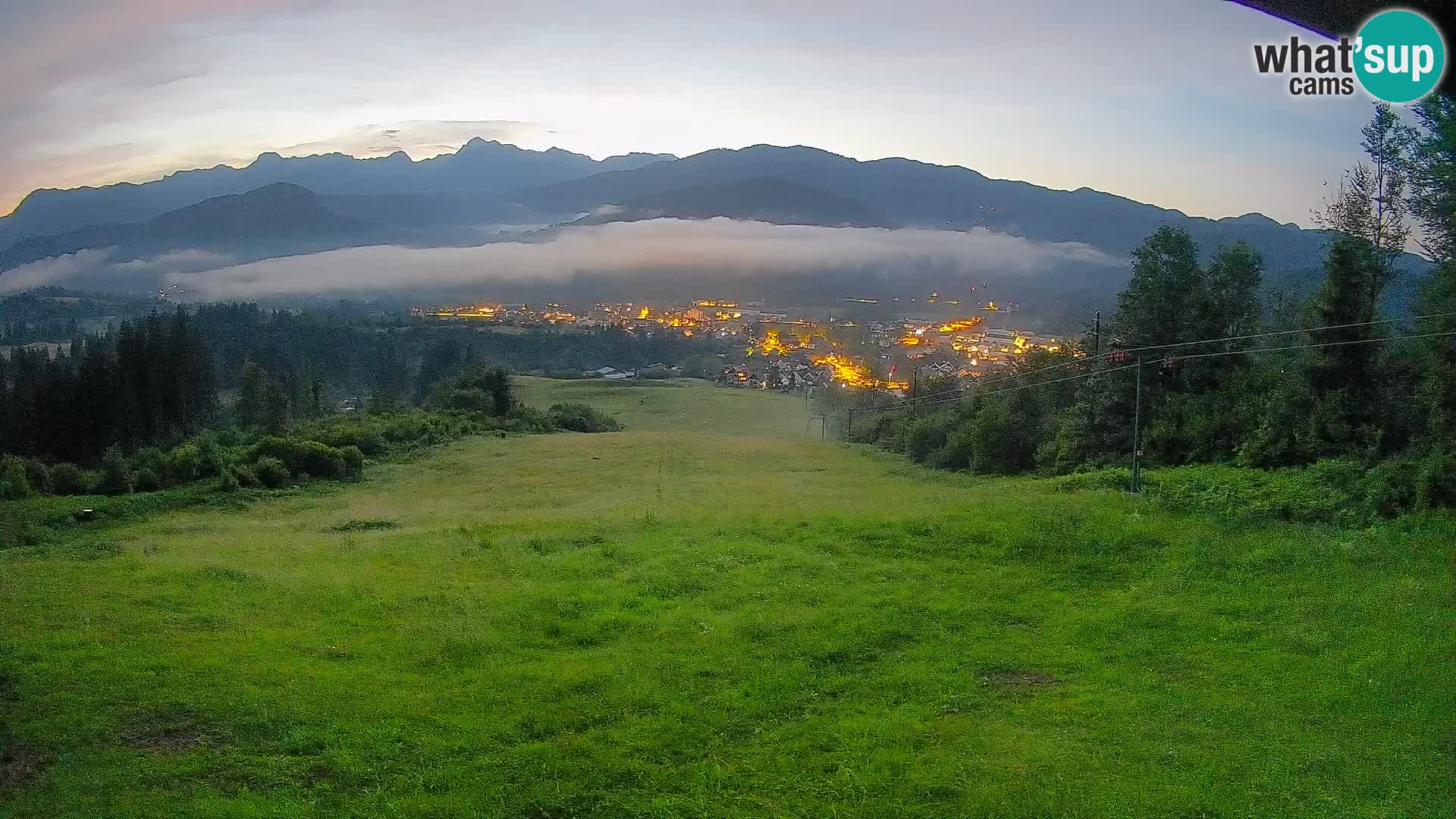 Webcam Bohinjska Bistrica – Live View from Kozji Hrbet Ski Station