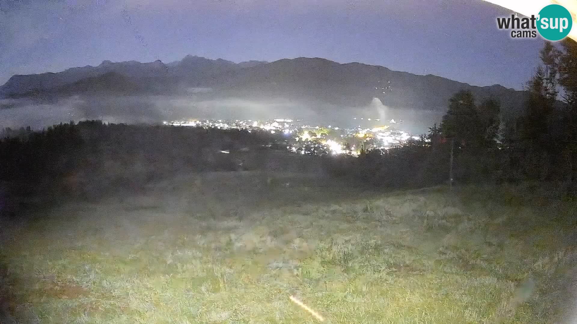 Kamera uživo Bohinjska Bistrica – Pogled u stvarnom vremenu sa skijališta Kozji Hrbet