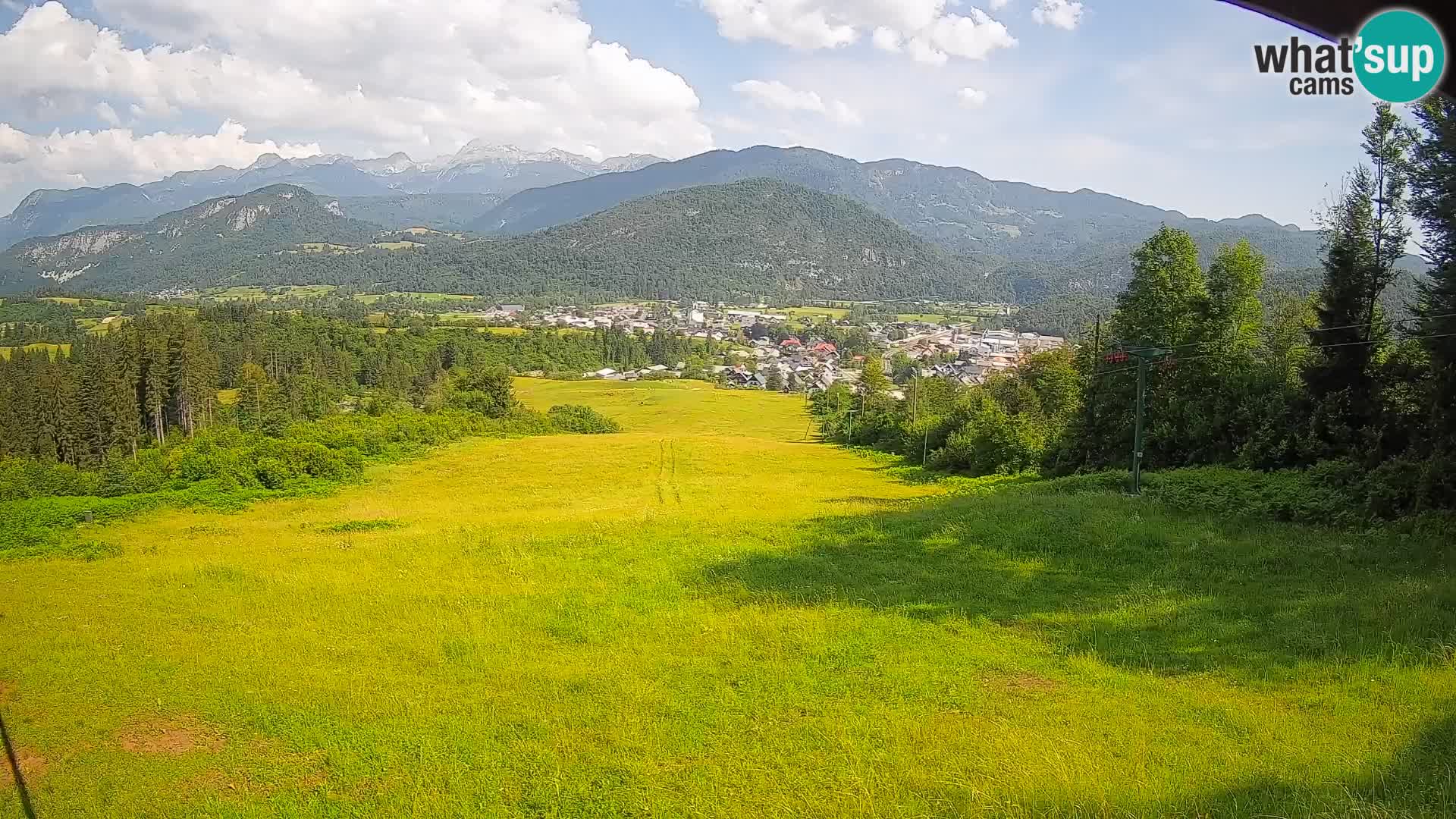 Webcam Bohinjska Bistrica – Vue en direct depuis la station de ski Kozji Hrbet
