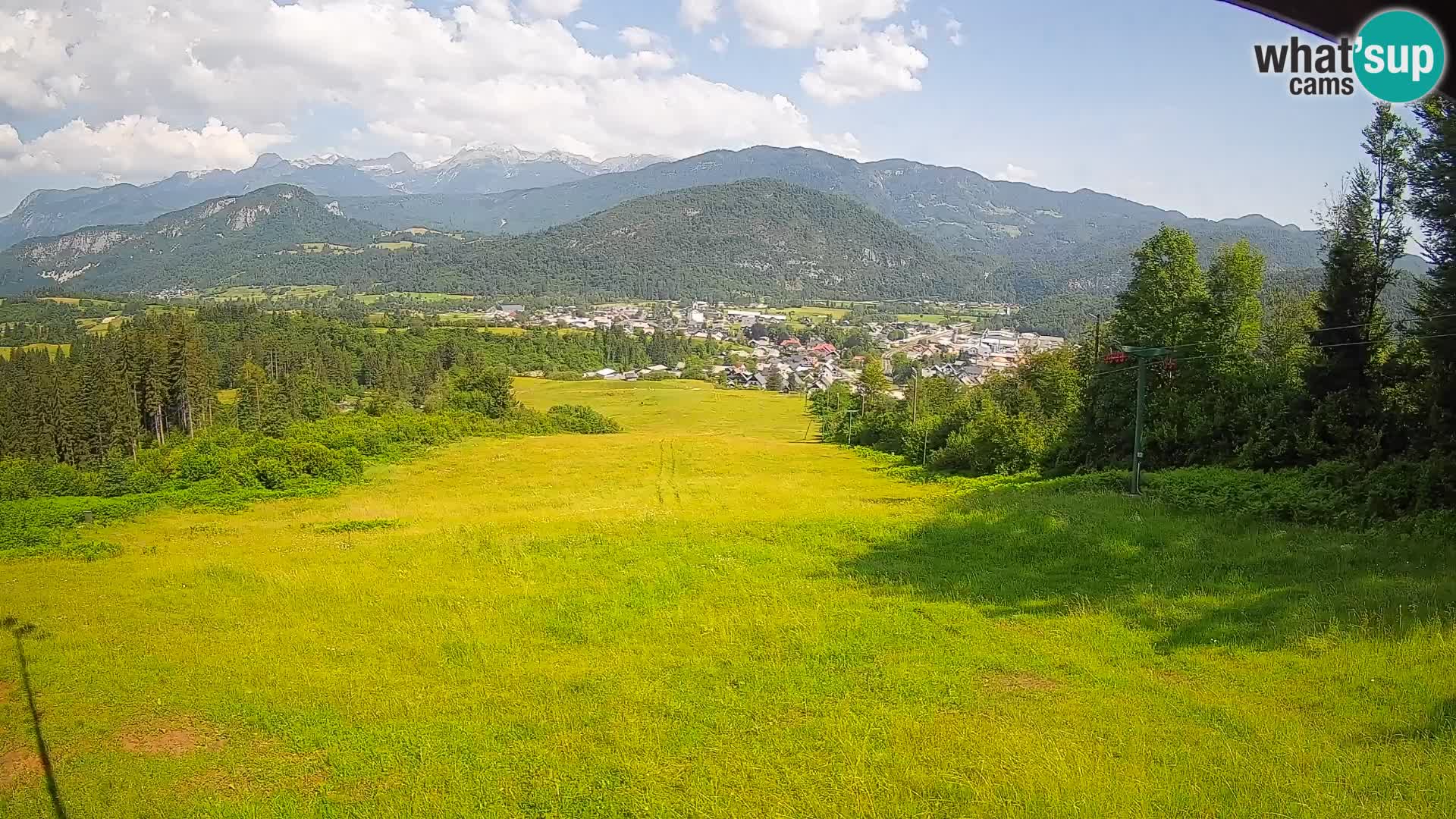 Webcam Bohinjska Bistrica – Live View from Kozji Hrbet Ski Station