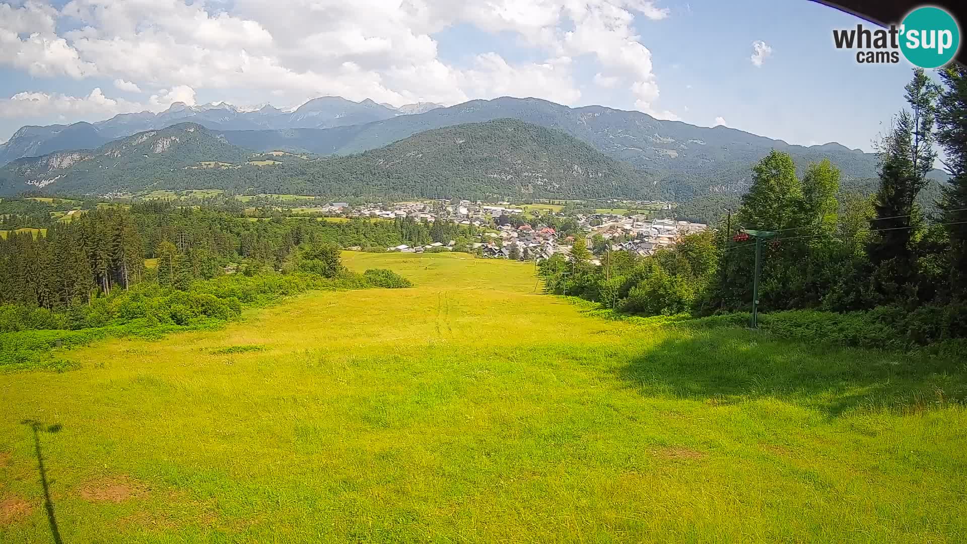 Webcam Bohinjska Bistrica – Live View from Kozji Hrbet Ski Station