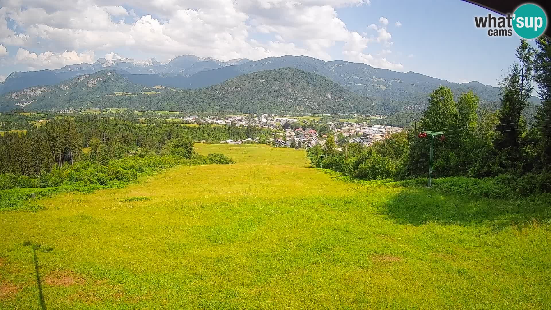 Webcam Bohinjska Bistrica – Vista live dalla stazione sciistica Kozji Hrbet