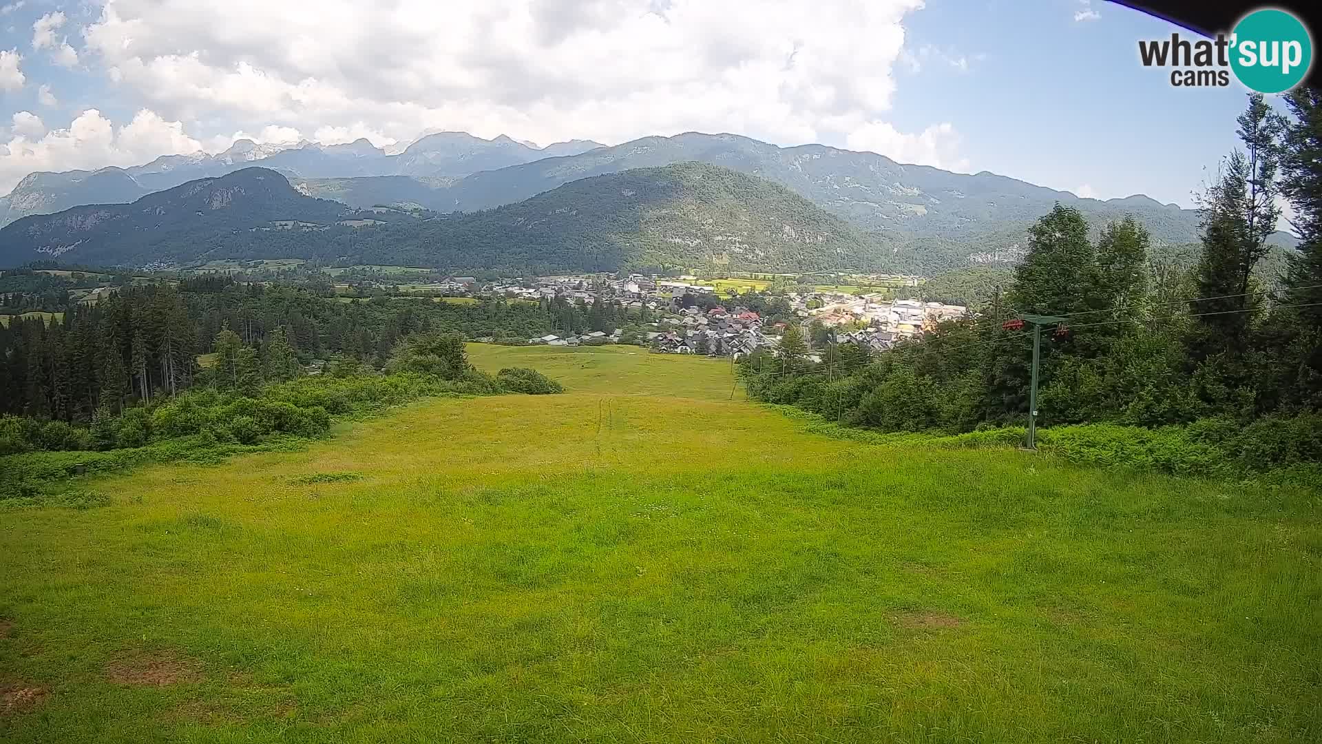 Webcam Bohinjska Bistrica – Live View from Kozji Hrbet Ski Station