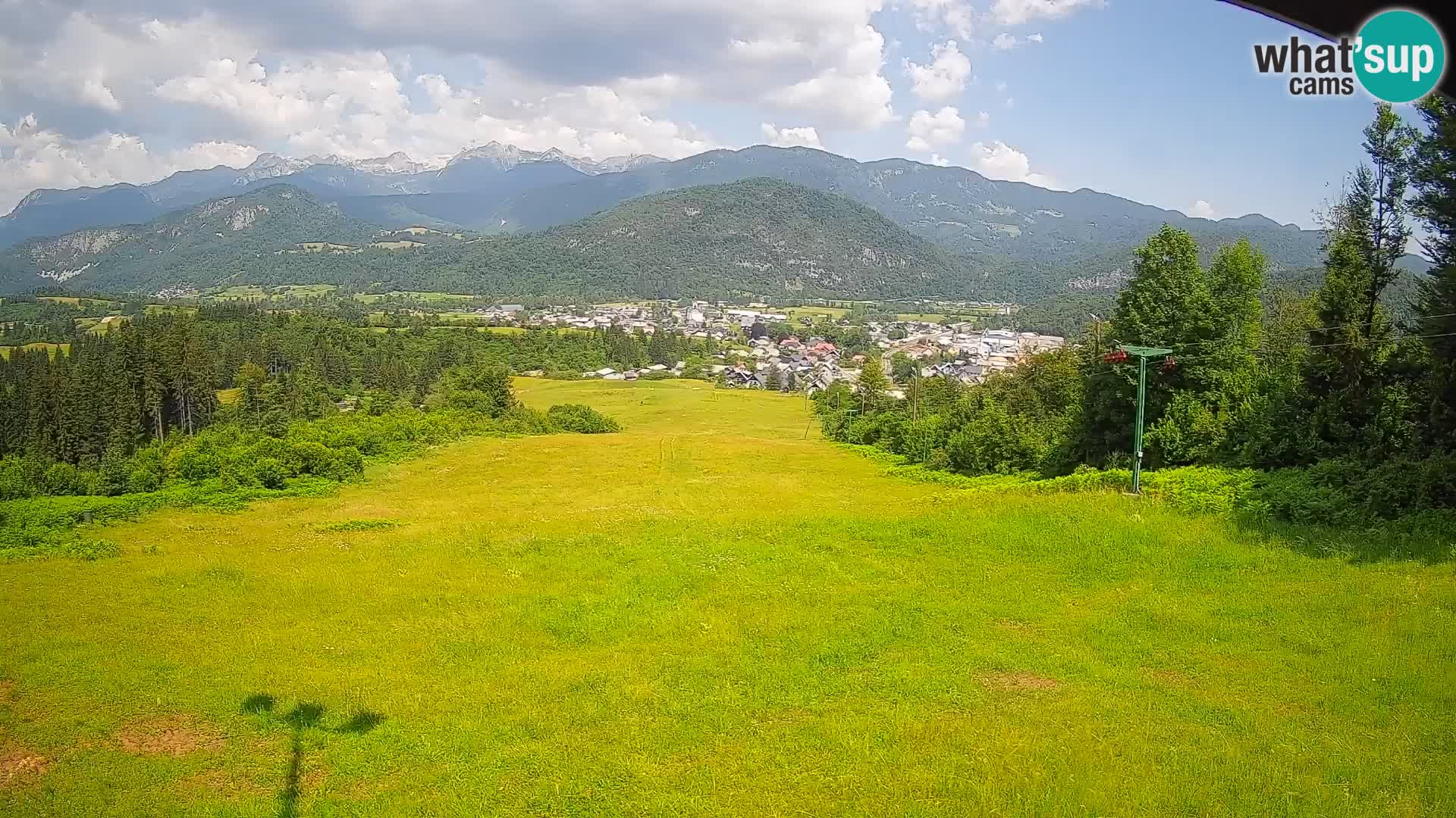 Webcam Bohinjska Bistrica – Vue en direct depuis la station de ski Kozji Hrbet