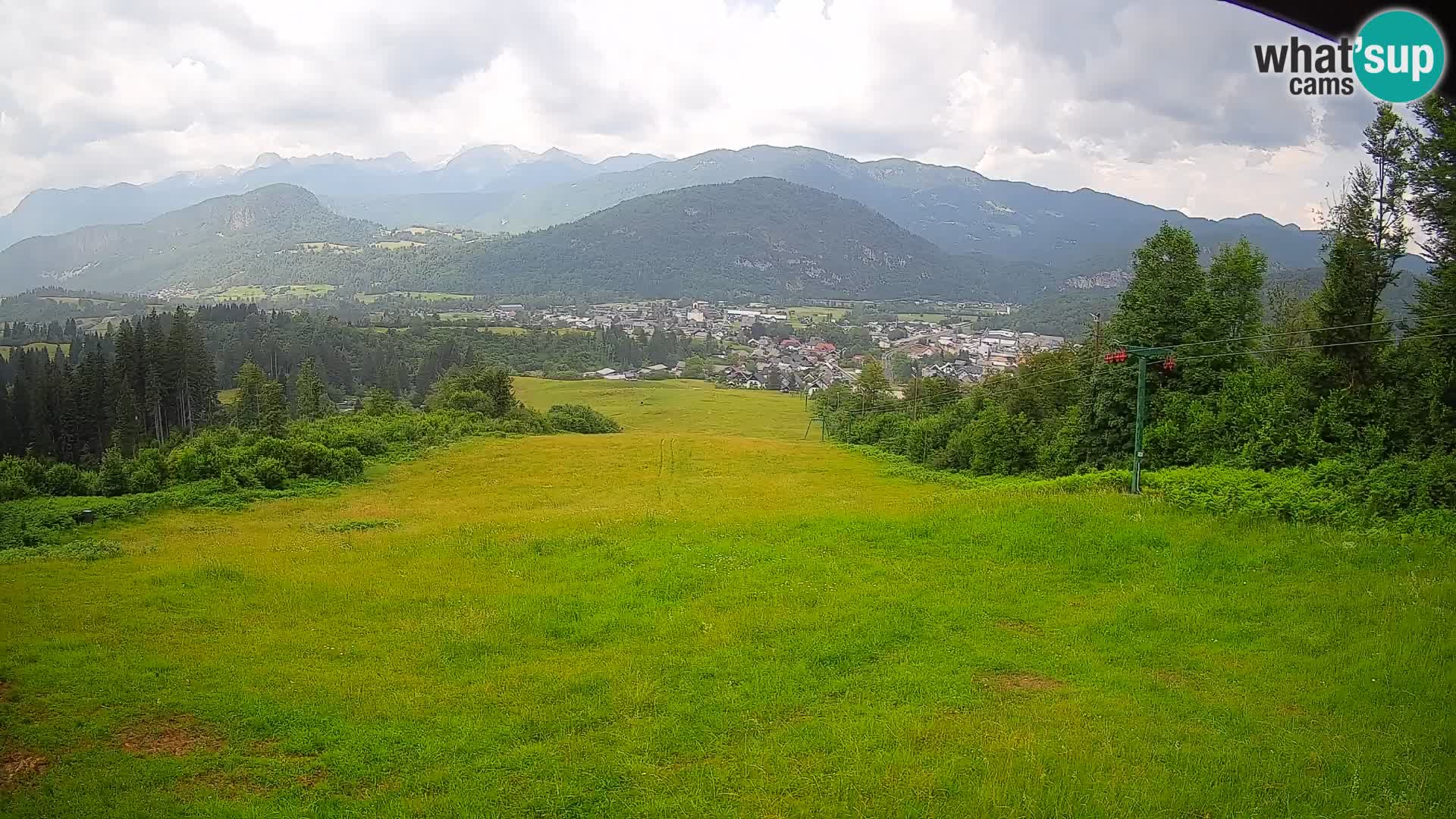 Webcam Bohinjska Bistrica – Vista live dalla stazione sciistica Kozji Hrbet