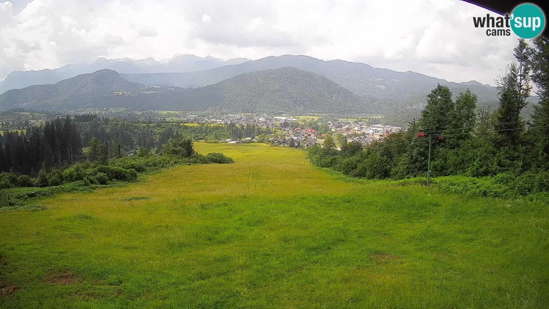 Webcam Bohinjska Bistrica – Vue en direct depuis la station de ski Kozji Hrbet