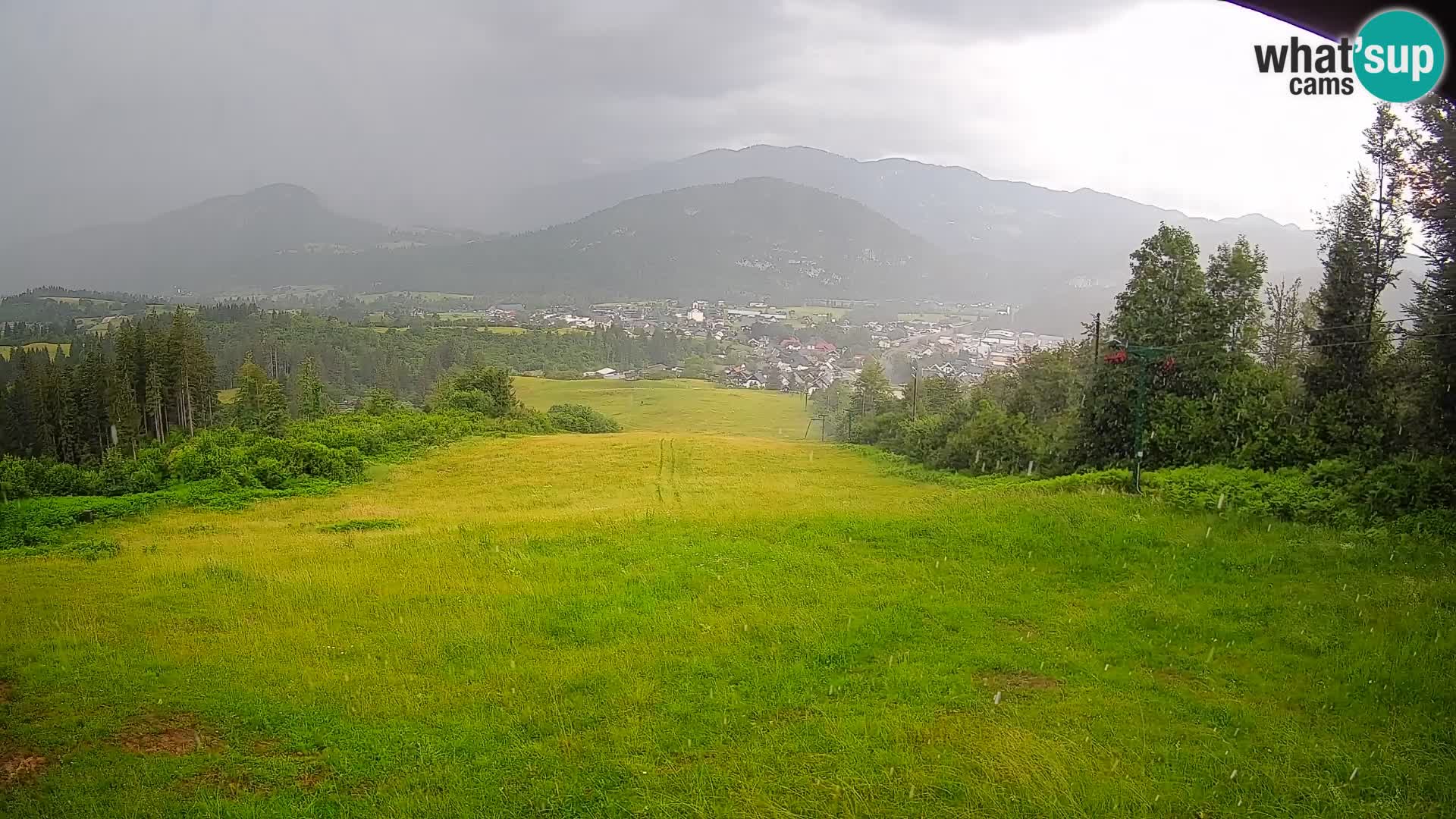 Webcam Bohinjska Bistrica – Vue en direct depuis la station de ski Kozji Hrbet