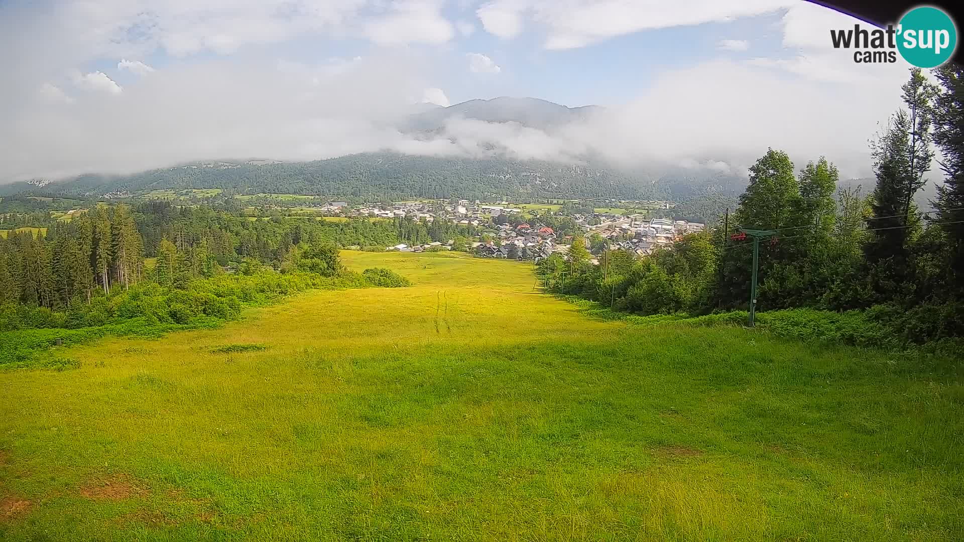 Livekamera Bohinjska Bistrica – Liveblick von der Skistation Kozji Hrbet