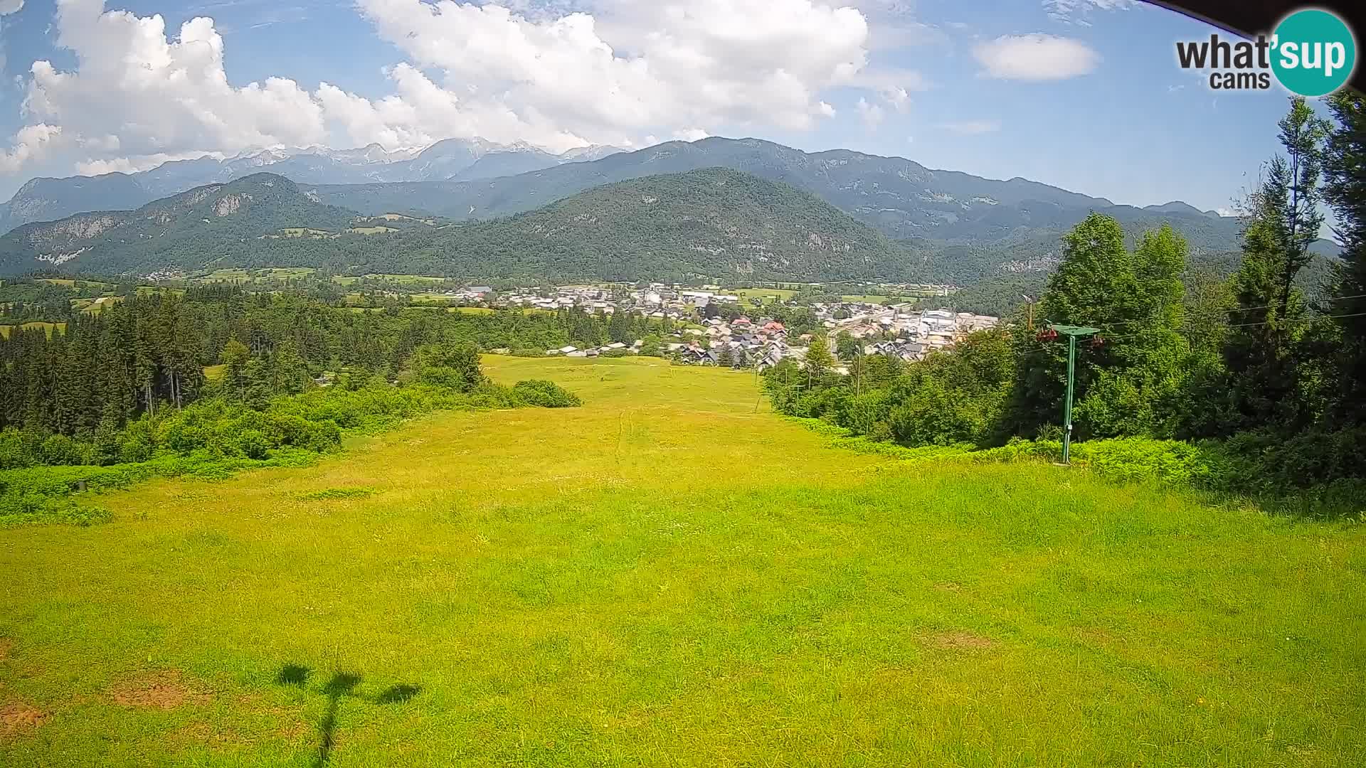 Webcam Bohinjska Bistrica – Vista live dalla stazione sciistica Kozji Hrbet