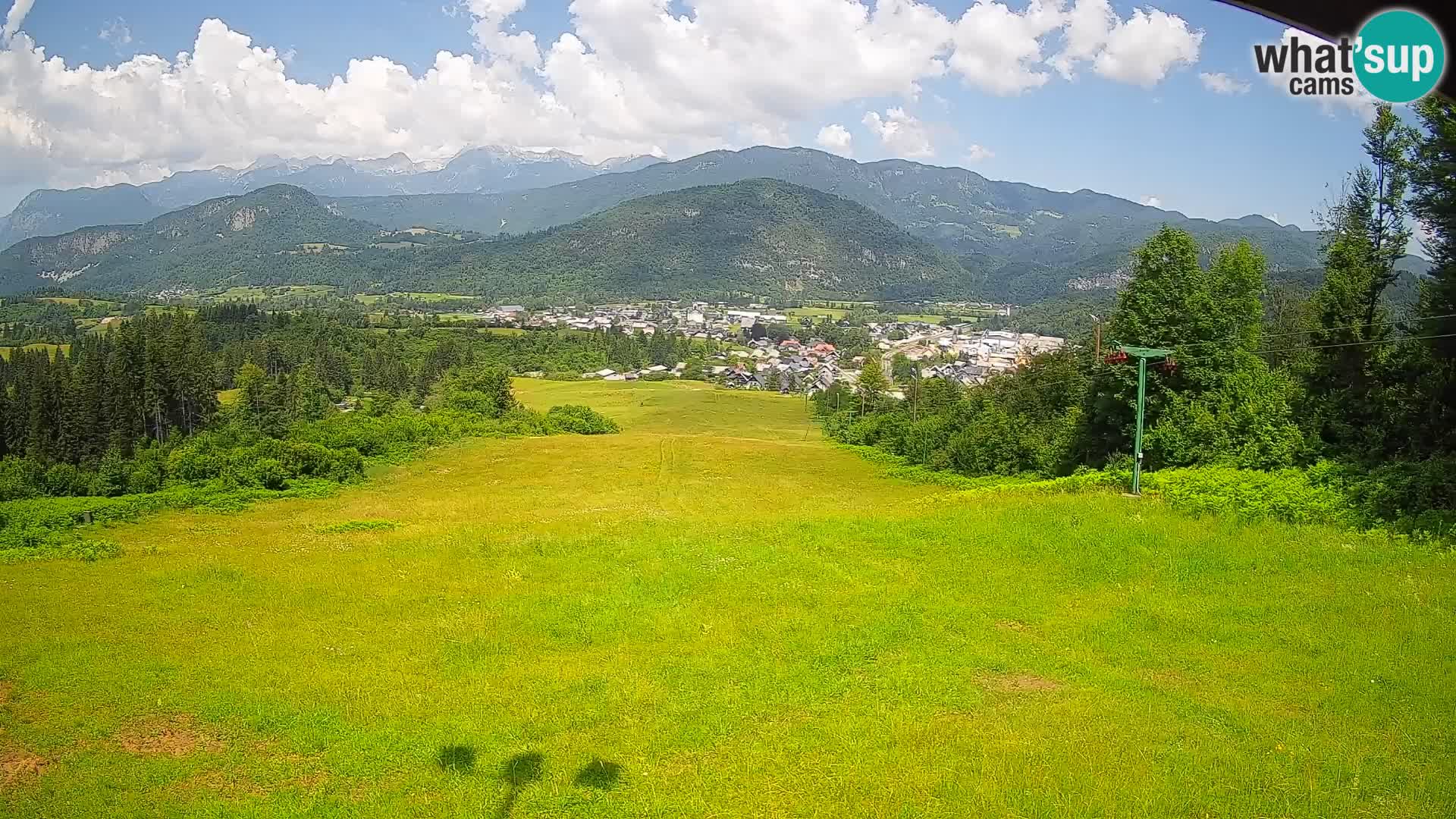 Webcam Bohinjska Bistrica – Vista live dalla stazione sciistica Kozji Hrbet