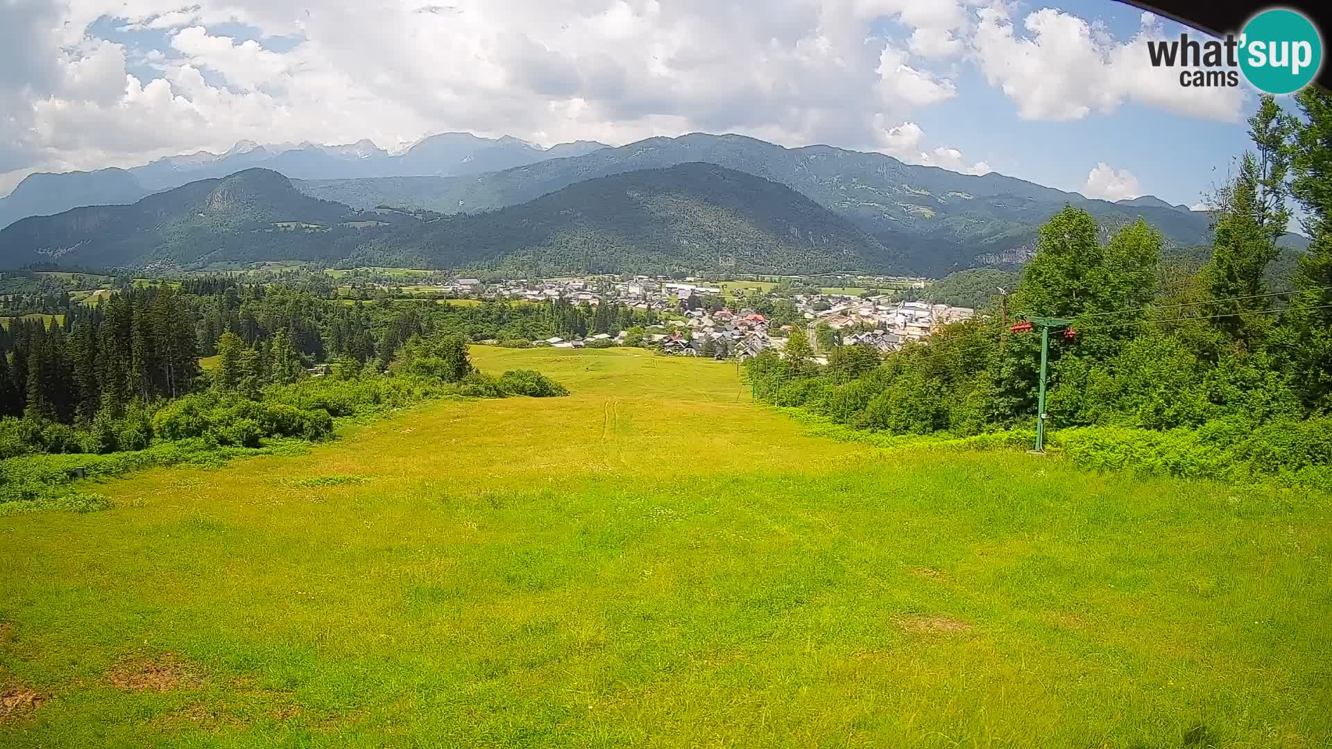 Webcam Bohinjska Bistrica – Live View from Kozji Hrbet Ski Station