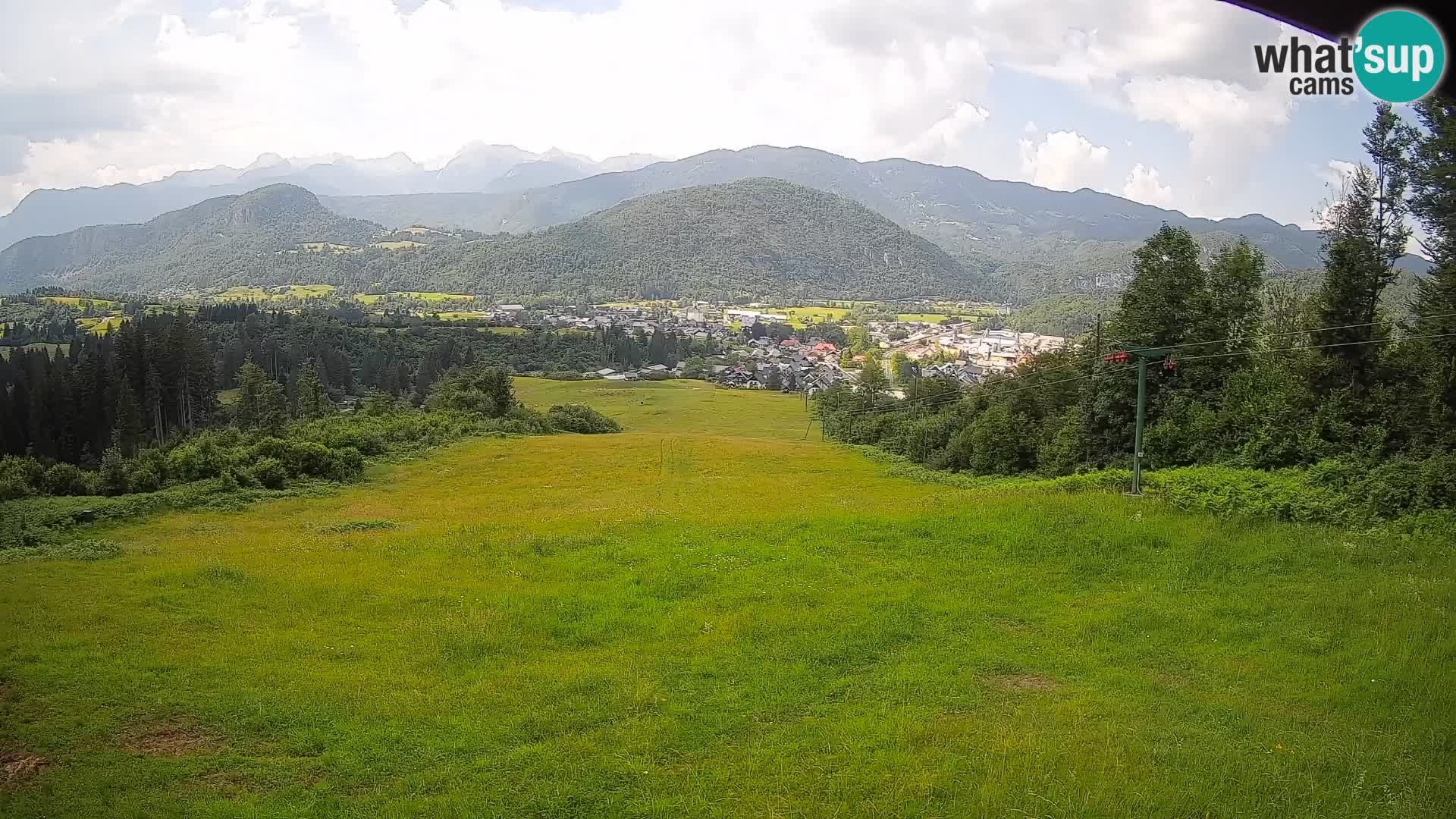 Webcam Bohinjska Bistrica – Live View from Kozji Hrbet Ski Station